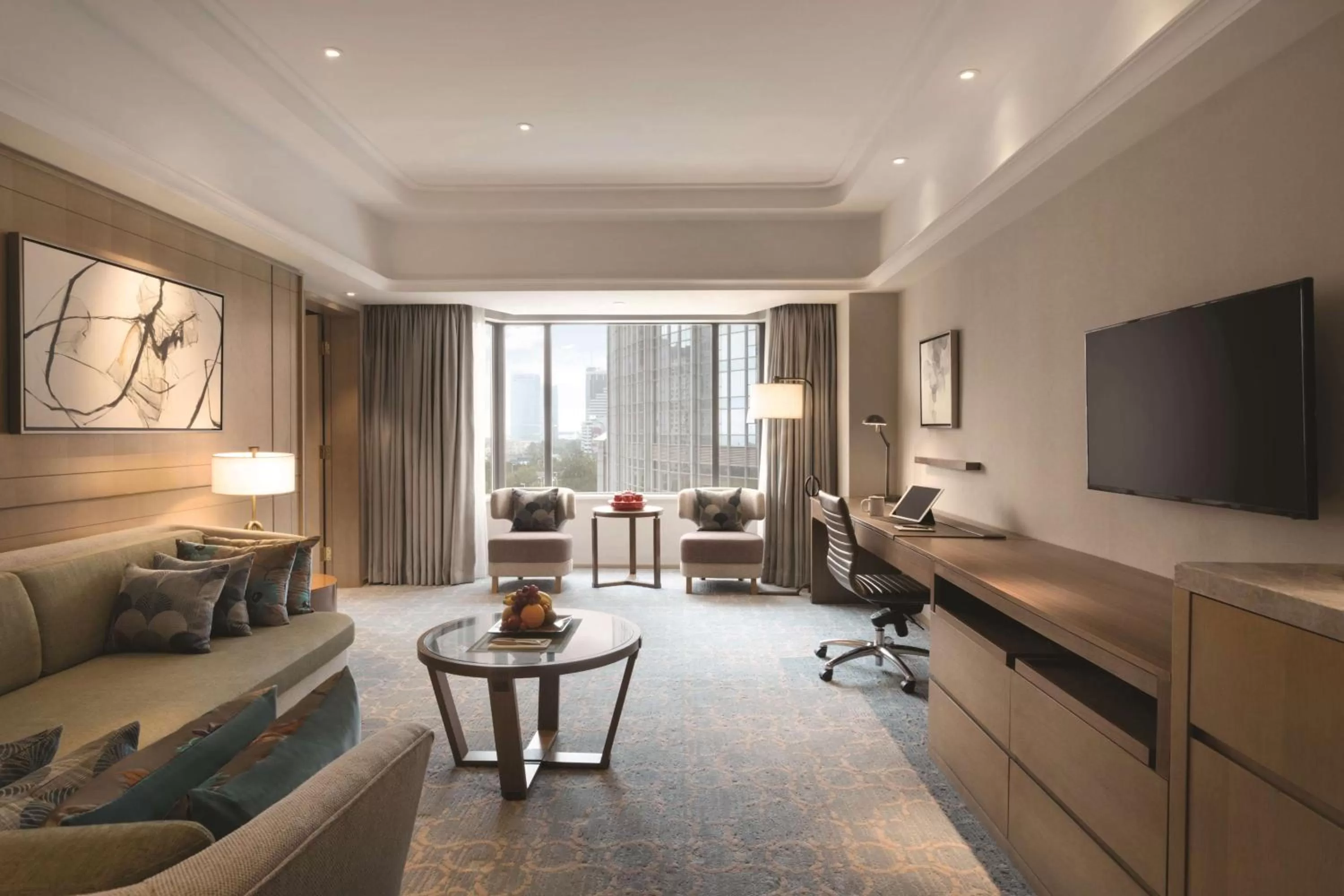 Photo of the whole room in Shangri-La Qingdao - May Fourth Square