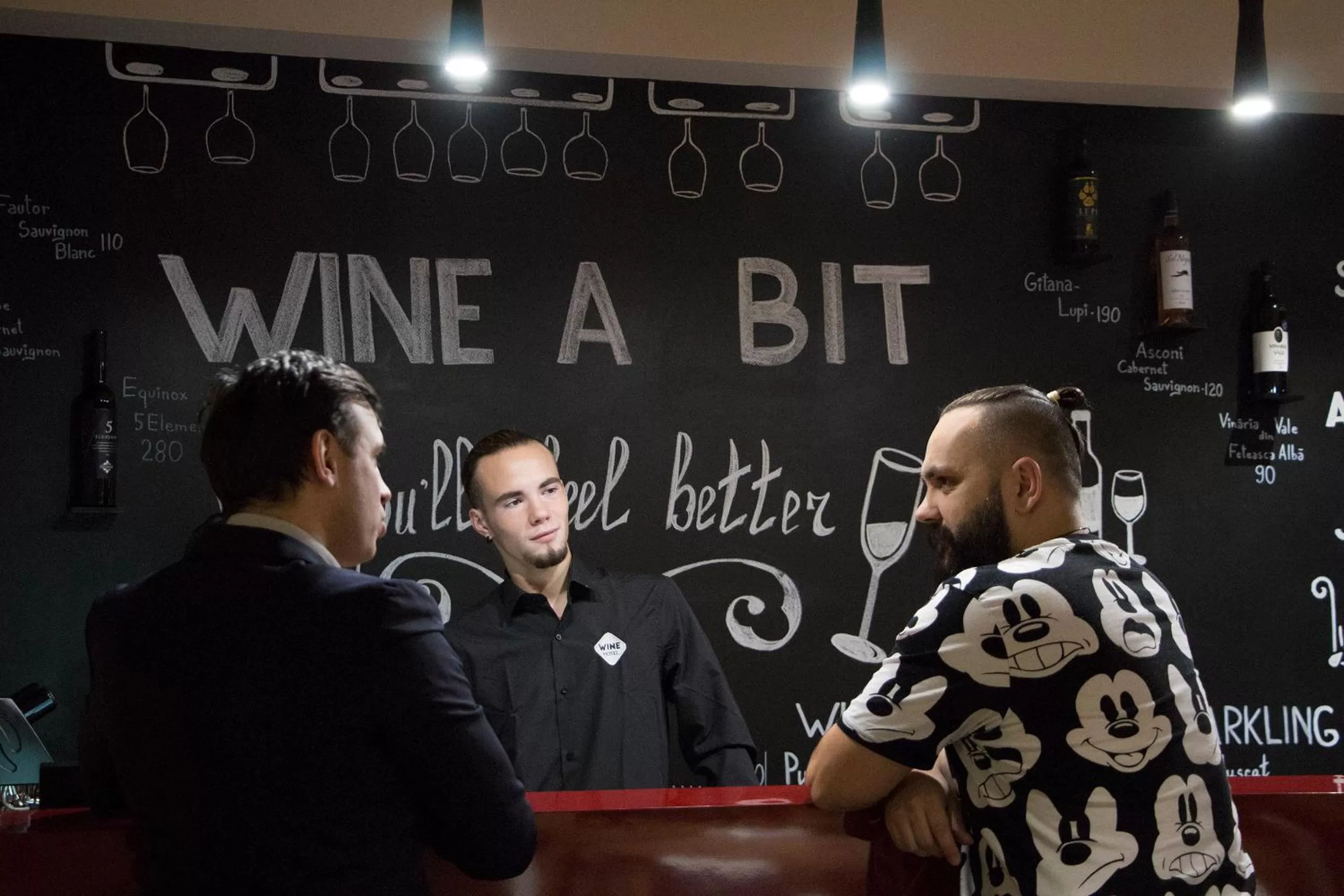 People in Wine Hotel Chisinau