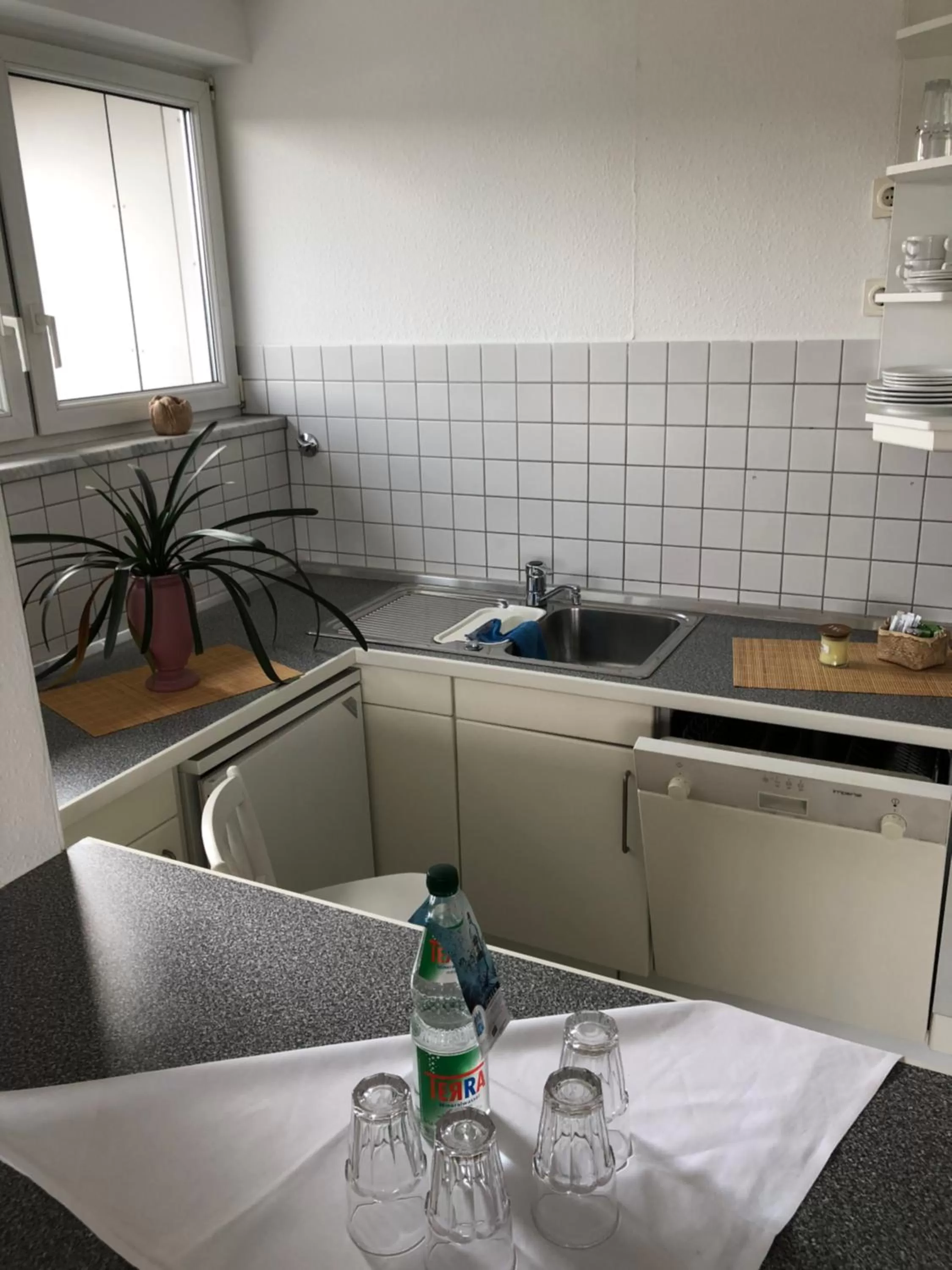 Kitchen or kitchenette in Hotel Falkenstein