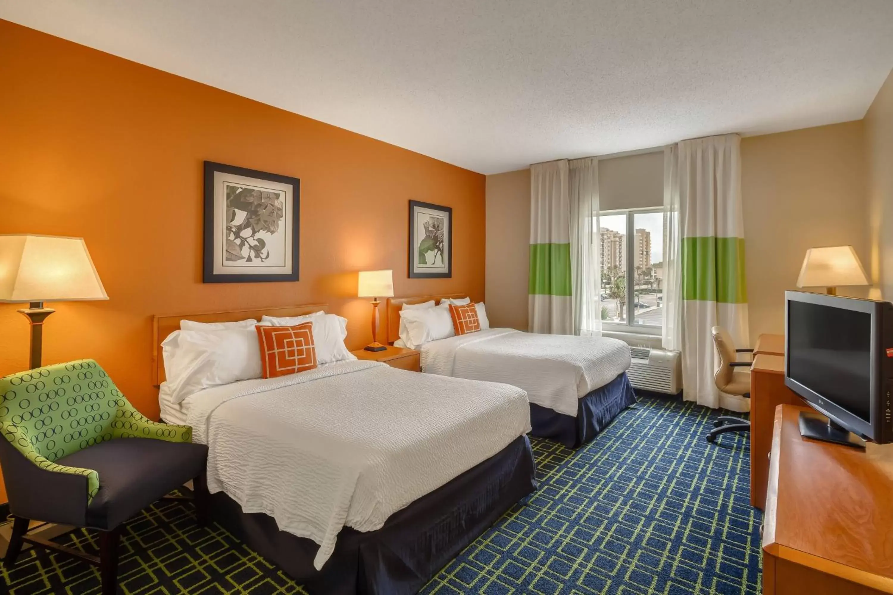 Double Room with Two Double Beds in Fairfield Inn and Suites Jacksonville Beach Double Room with Two Double Beds in Fairfield Inn and Suites Jacksonville Beach