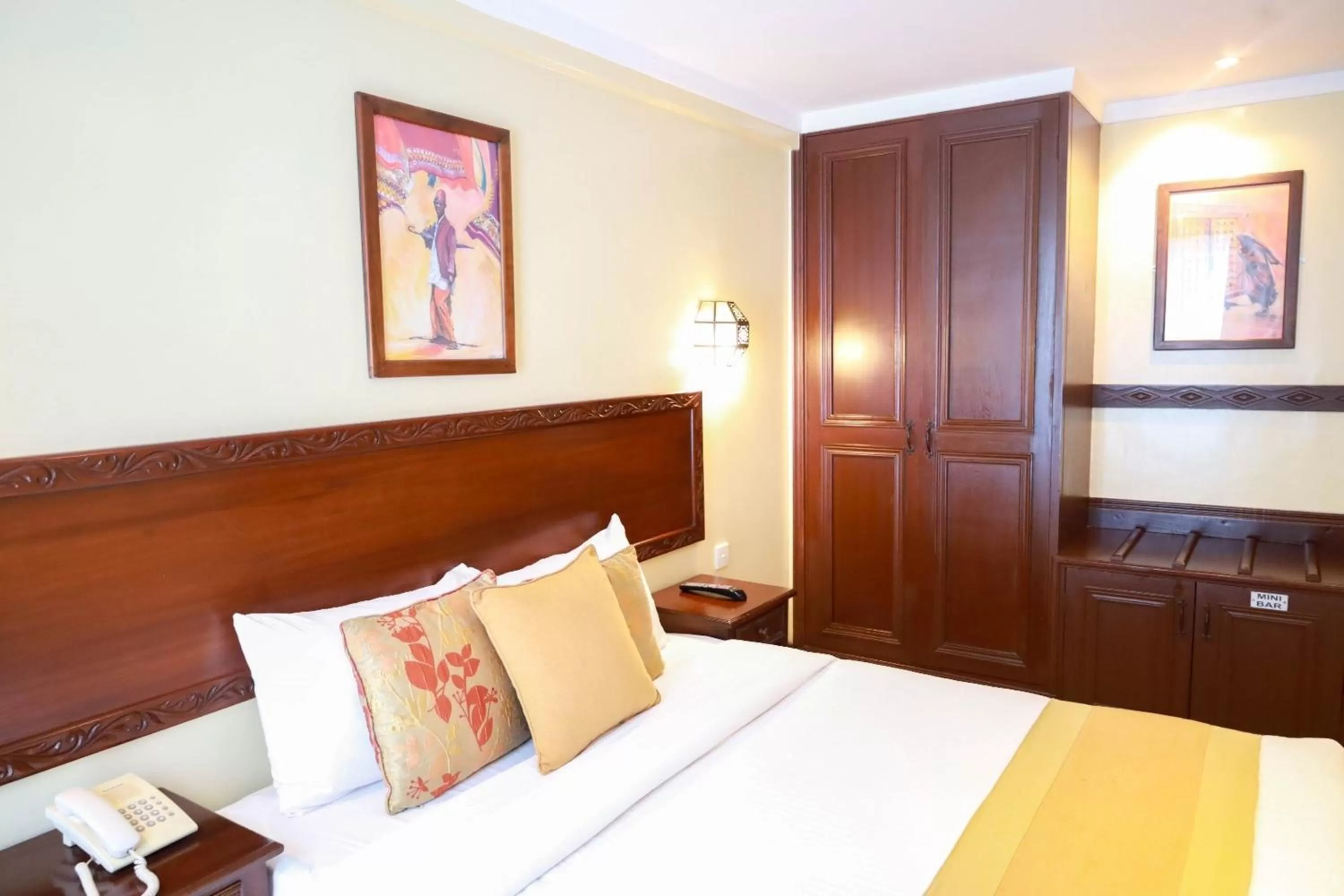 Bed in The Heron By Sarovar Portico India