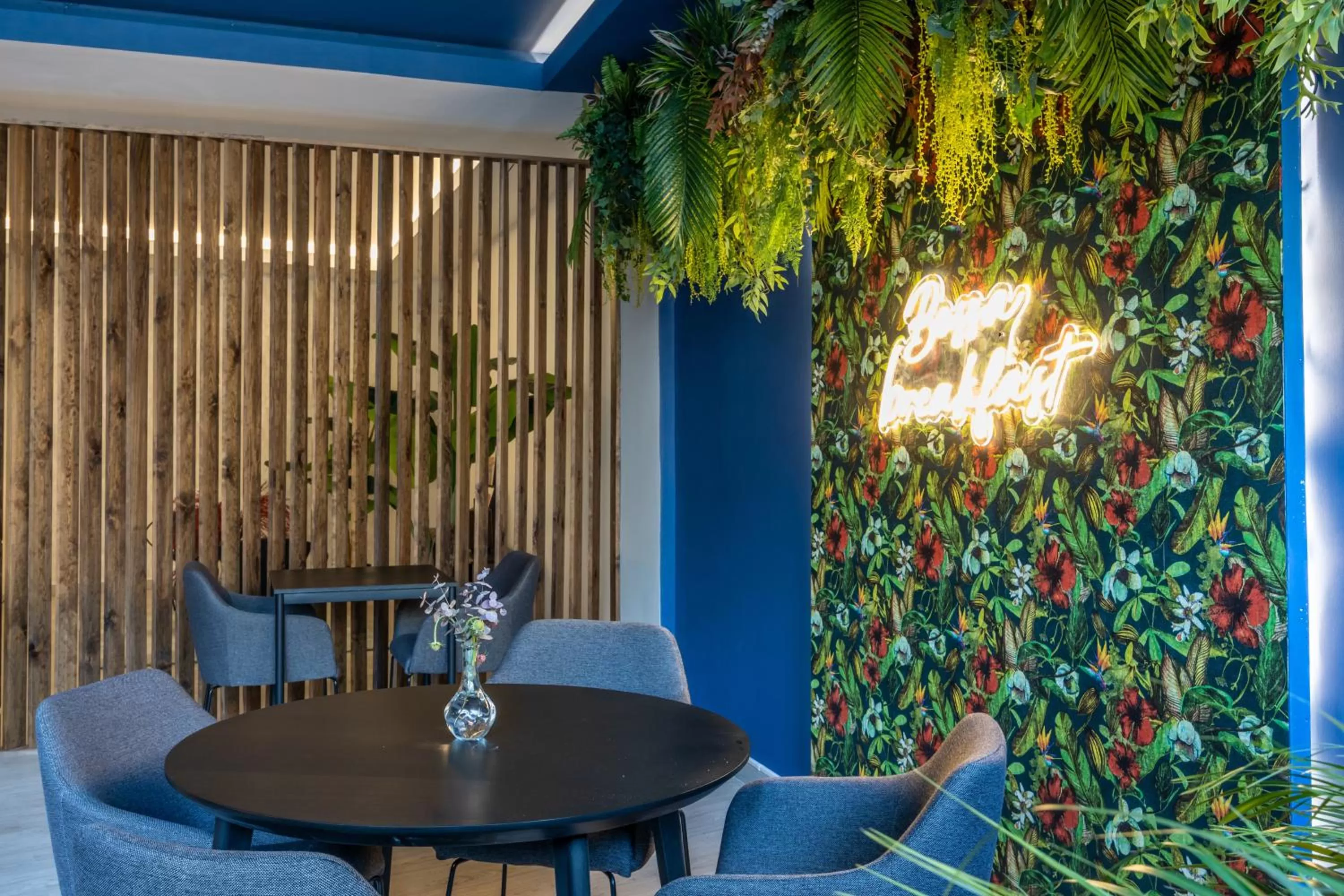 Decorative detail in Bossa & Bed Hostel