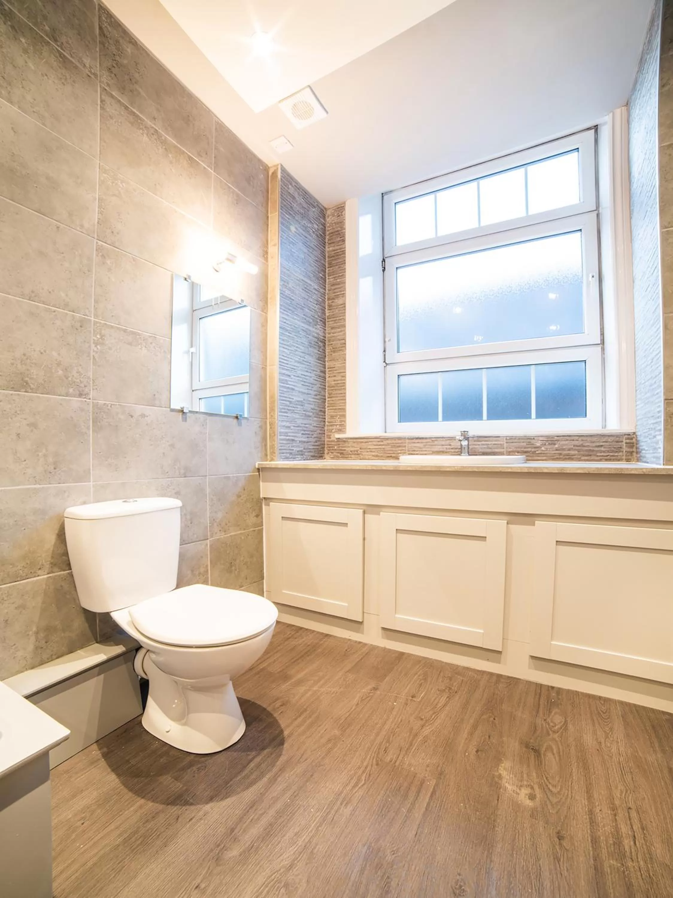 Bathroom in Churchill's Hotel