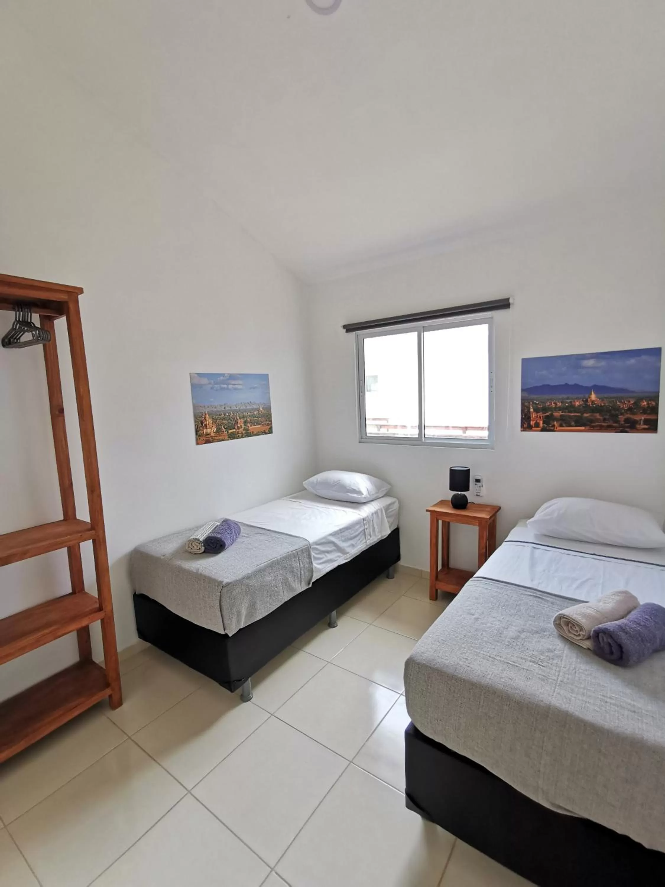 Bed in Manga Verde Beach Residence