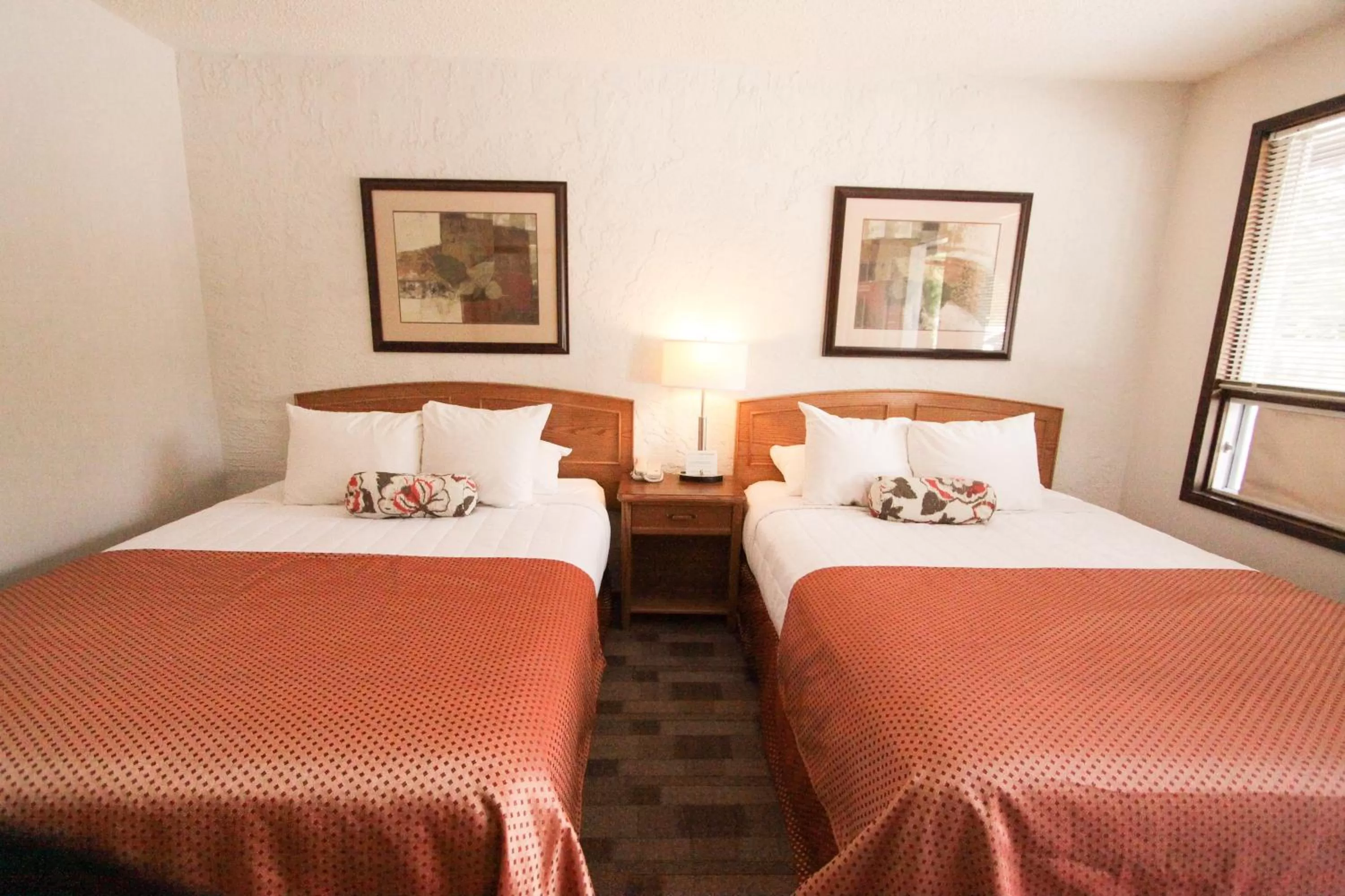 Bed in Crystal Springs Lodge