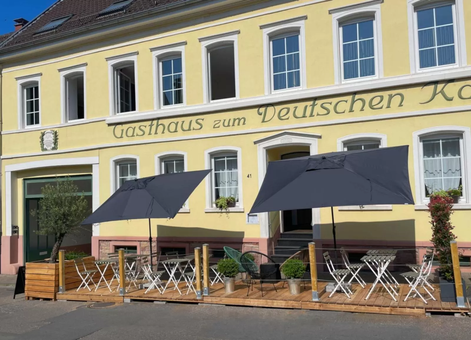 Property building in DK Hotel Heidelberg