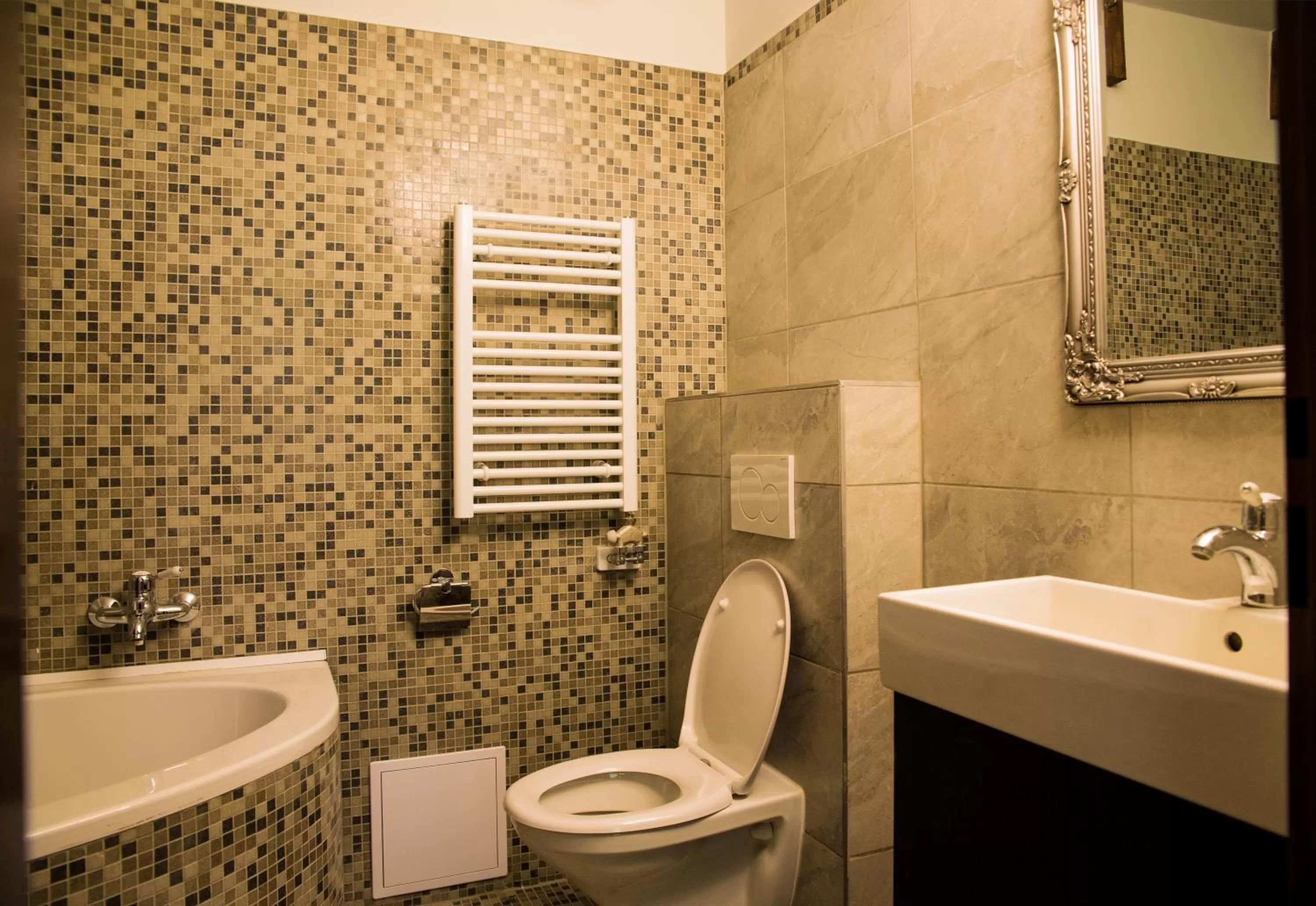 Bathroom in Dům U pikové desítky