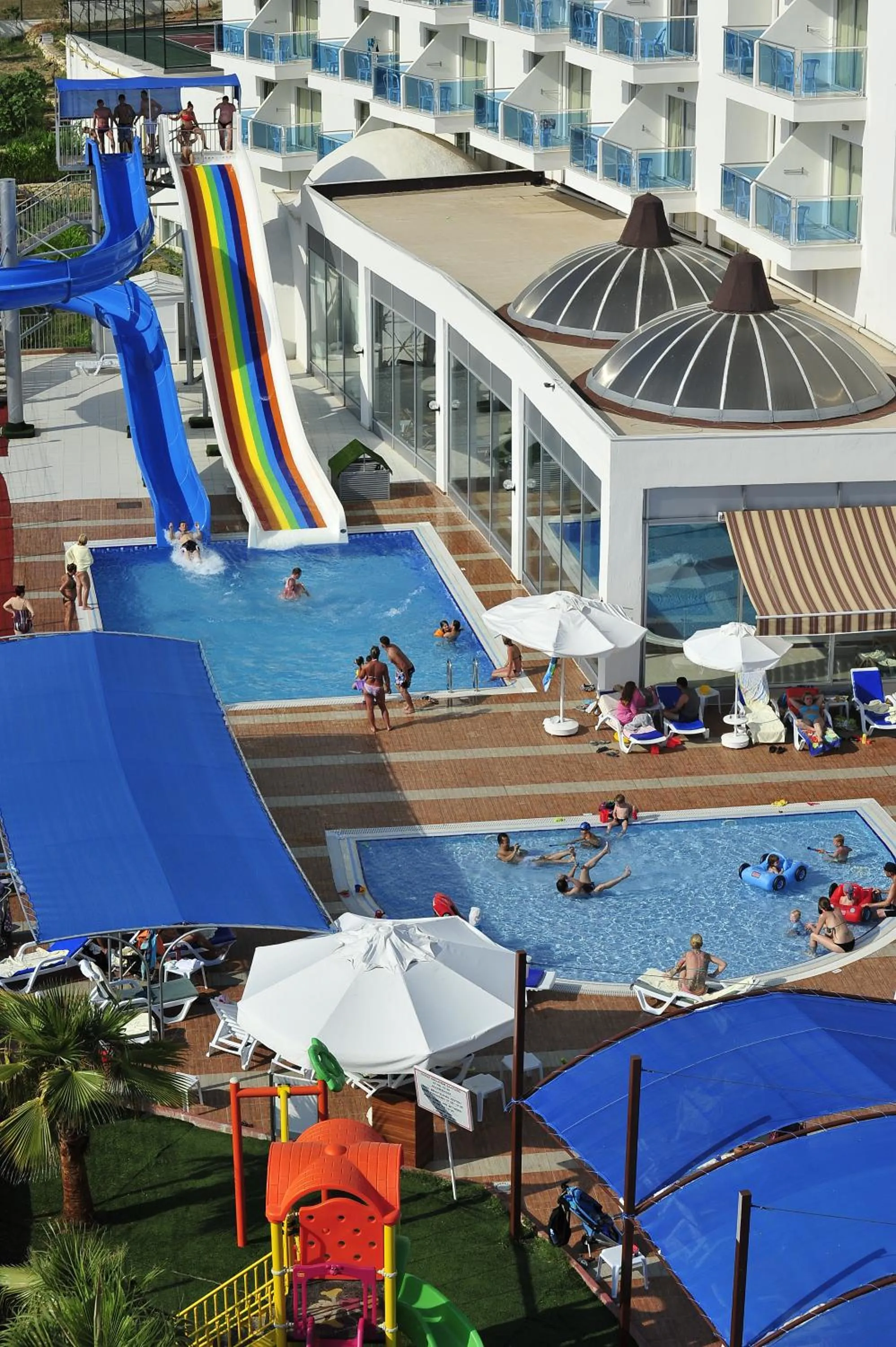 Aqua park in Cenger Beach Resort Spa - All Inclusive