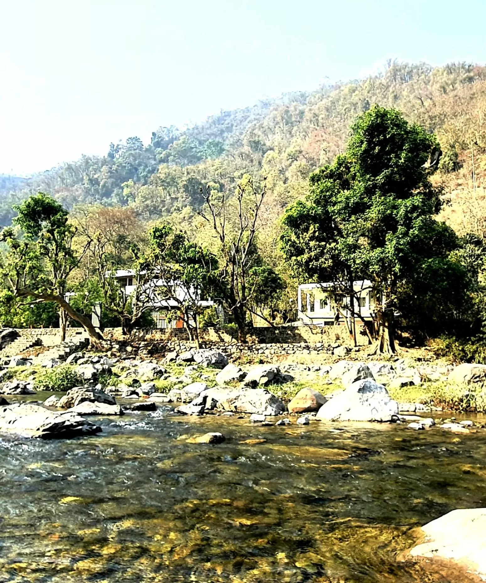 Natural landscape in Nishantam Rishikesh