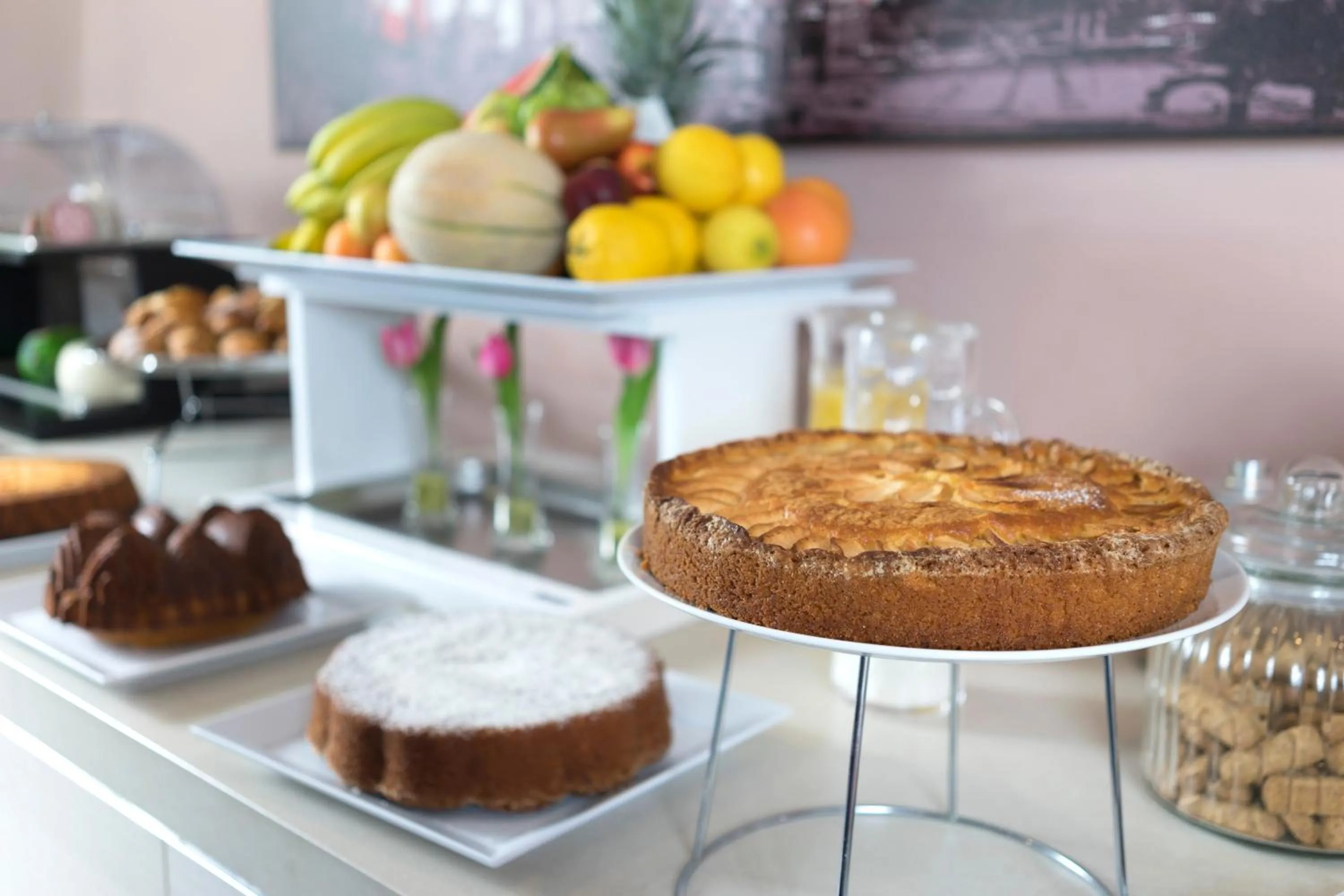 Italian breakfast in Club Meeting Hotel