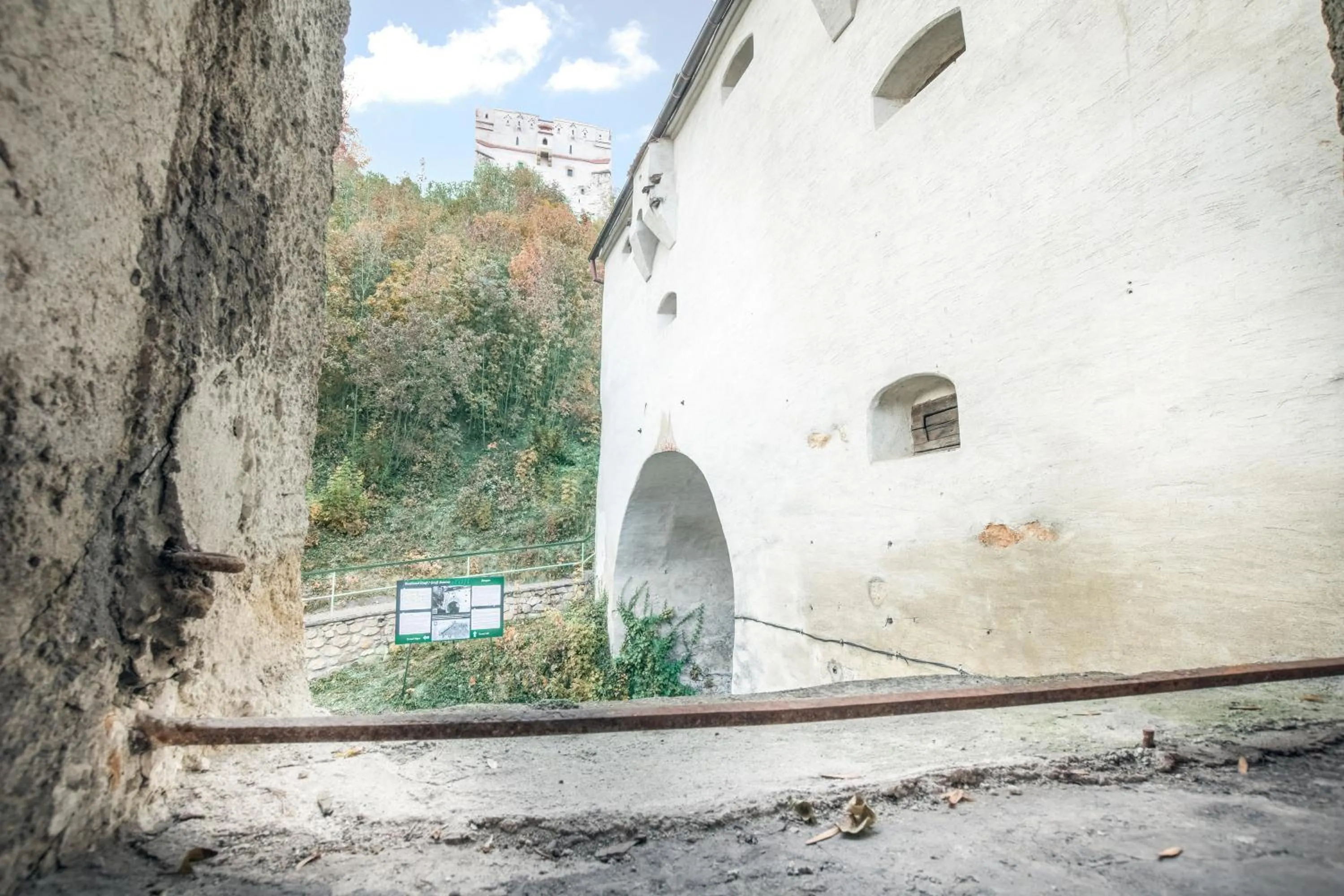 Landmark view in Safrano Palace