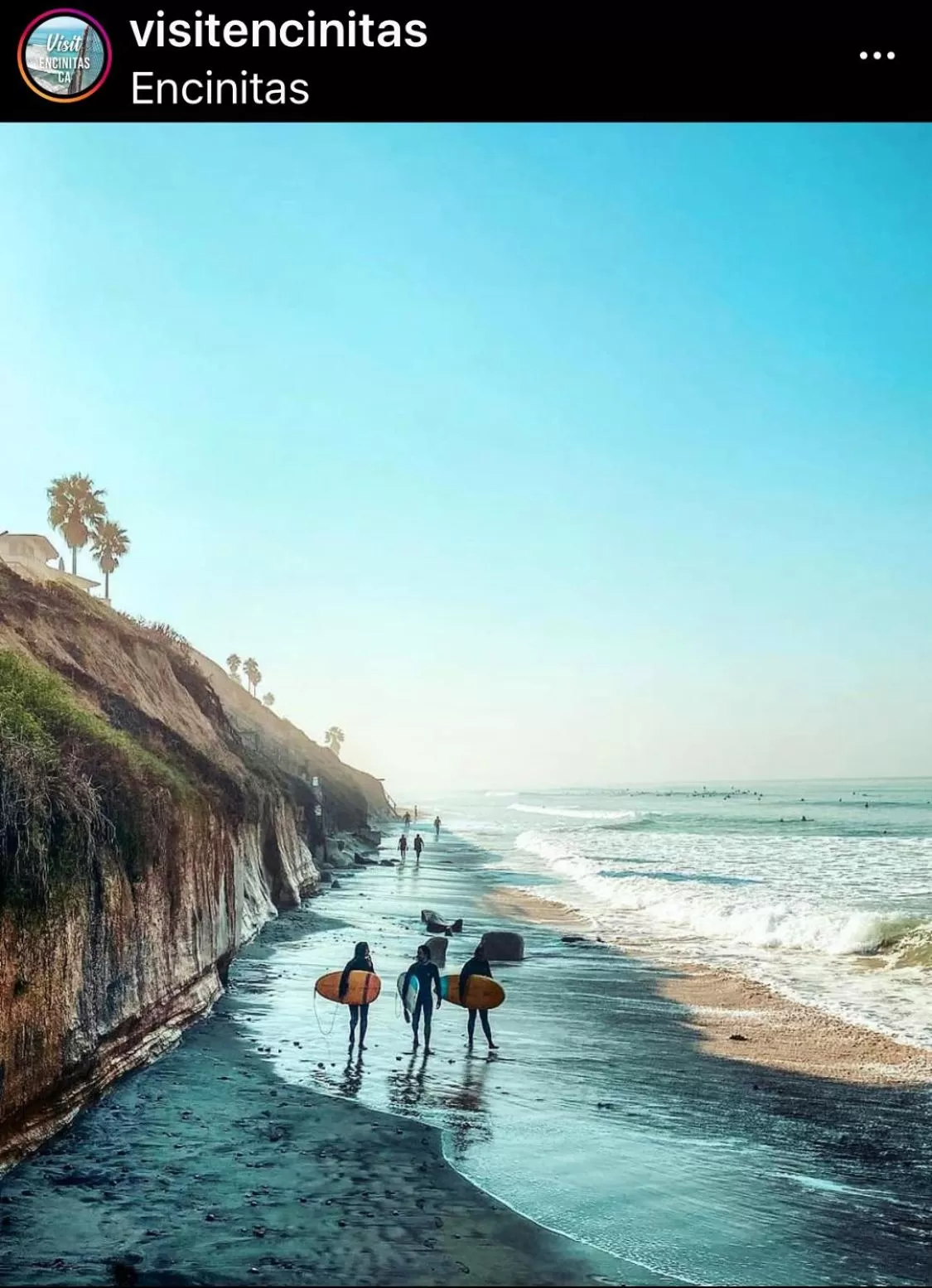 People in Moonlight Beach Motel
