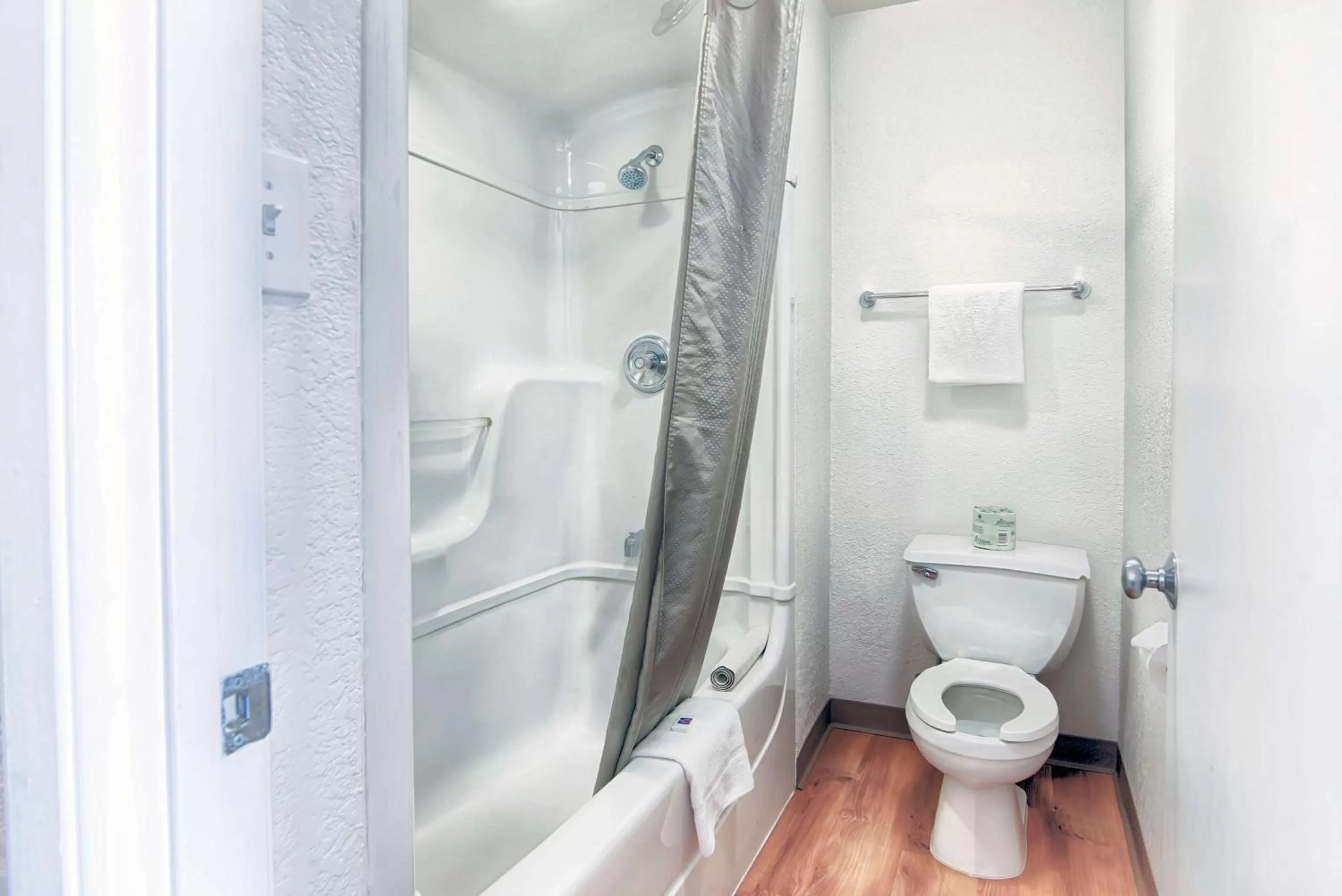 Shower in Motel 6-Mammoth Lakes, CA