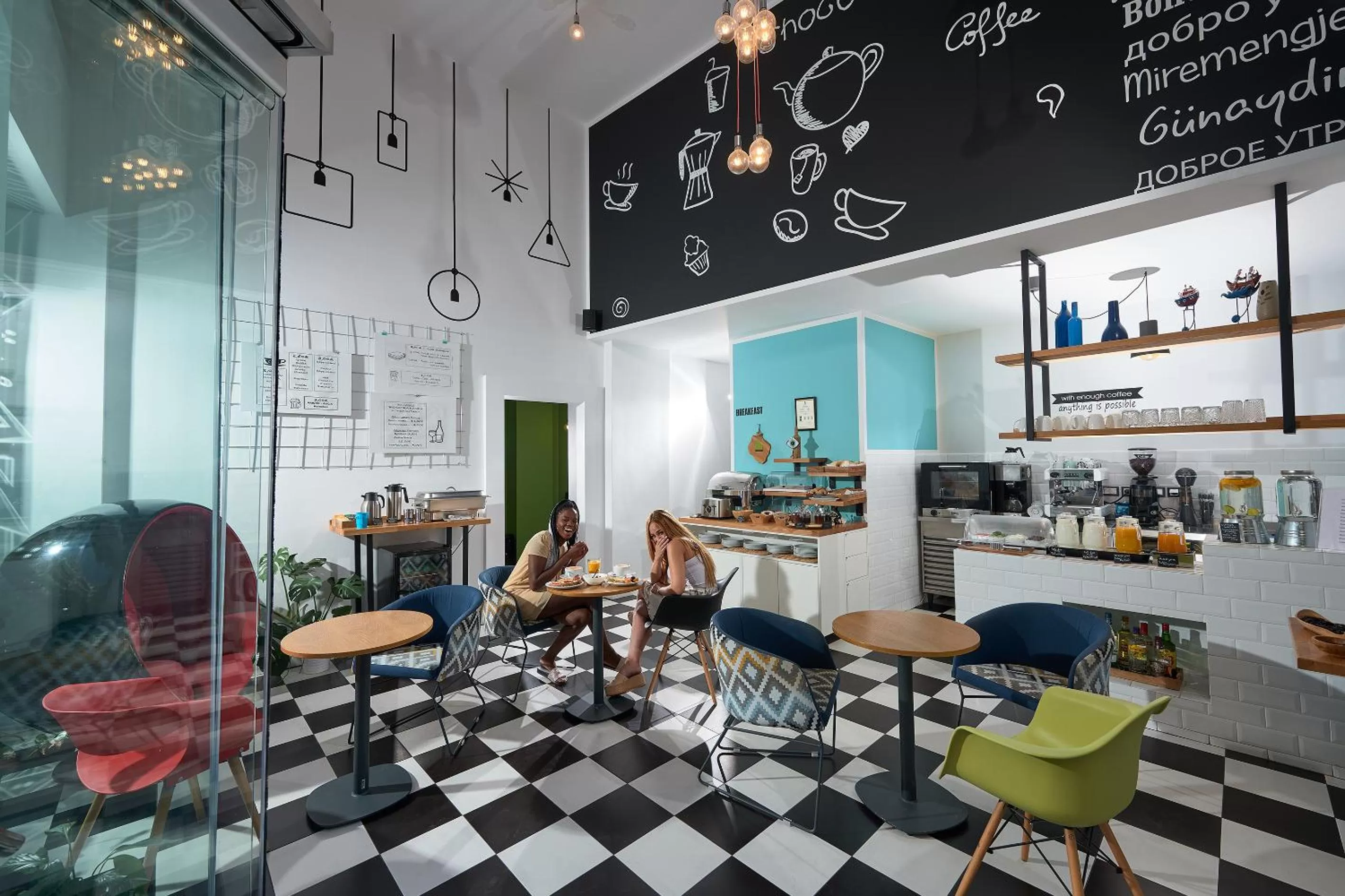 Staff in Blue Bottle Boutique Hotel