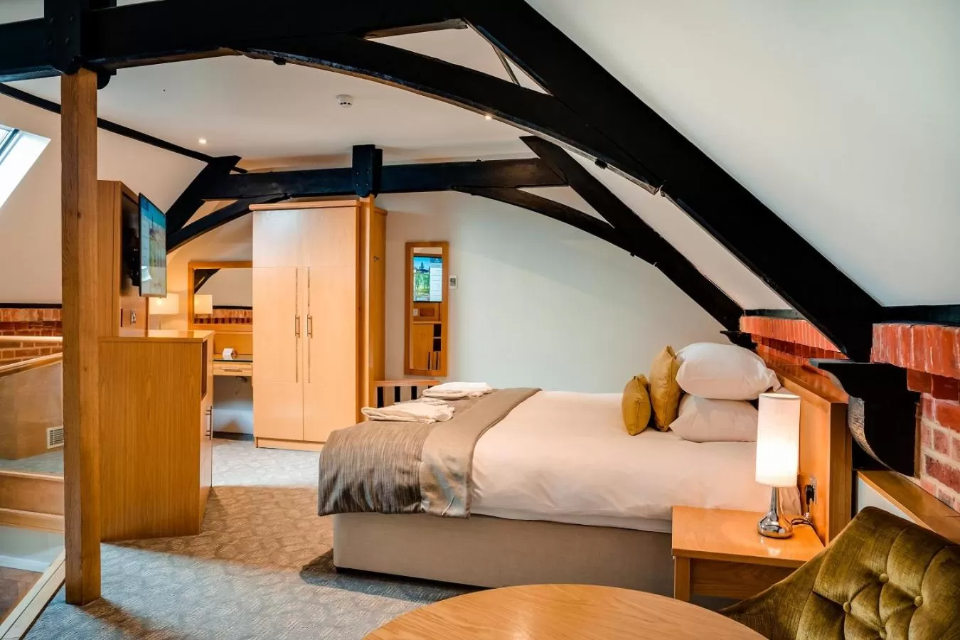 Bed in Oakley Hall Hotel