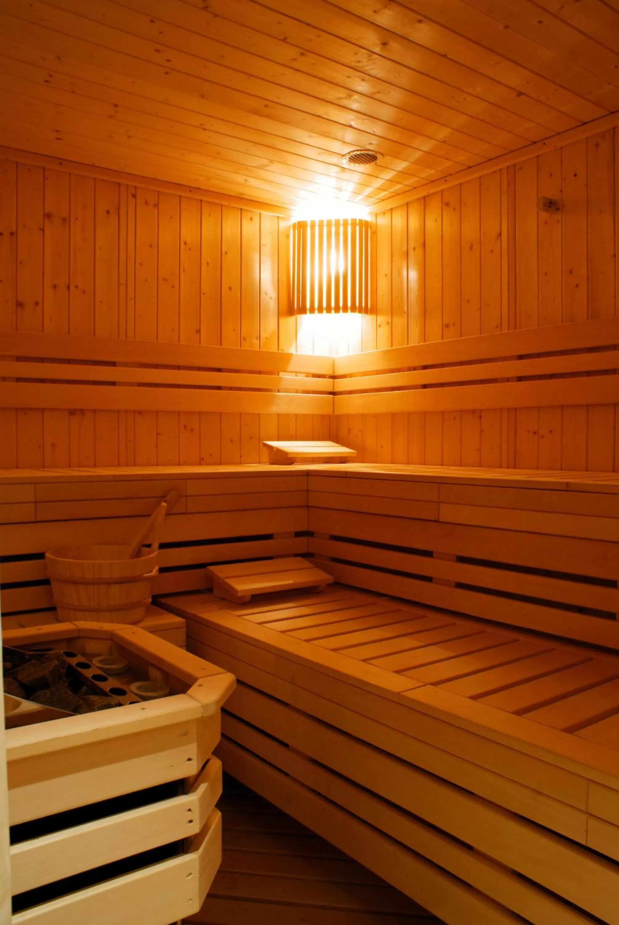 Sauna in Hotel Huszcza