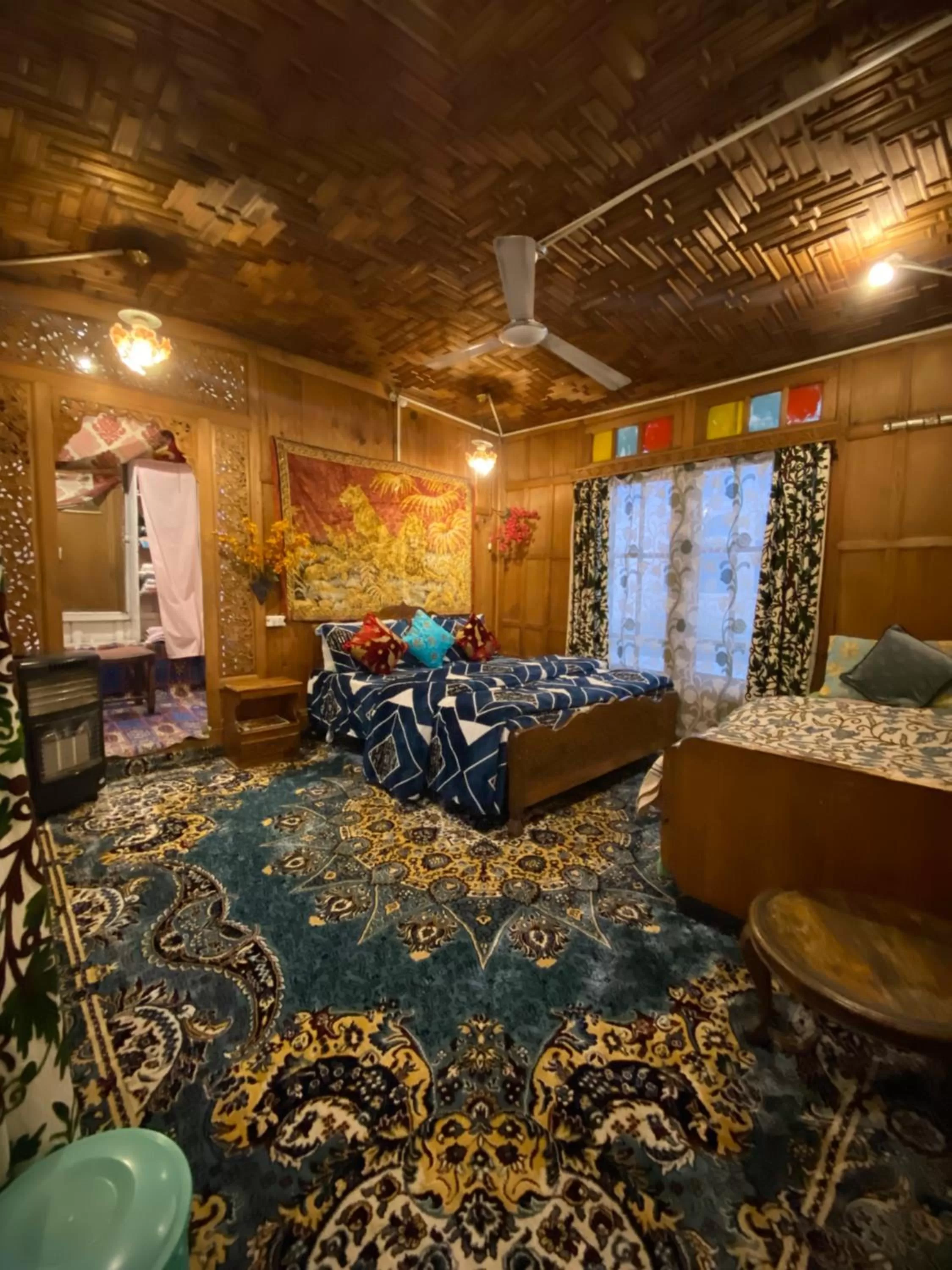 Living room in Lake Palace Group Of House Boats