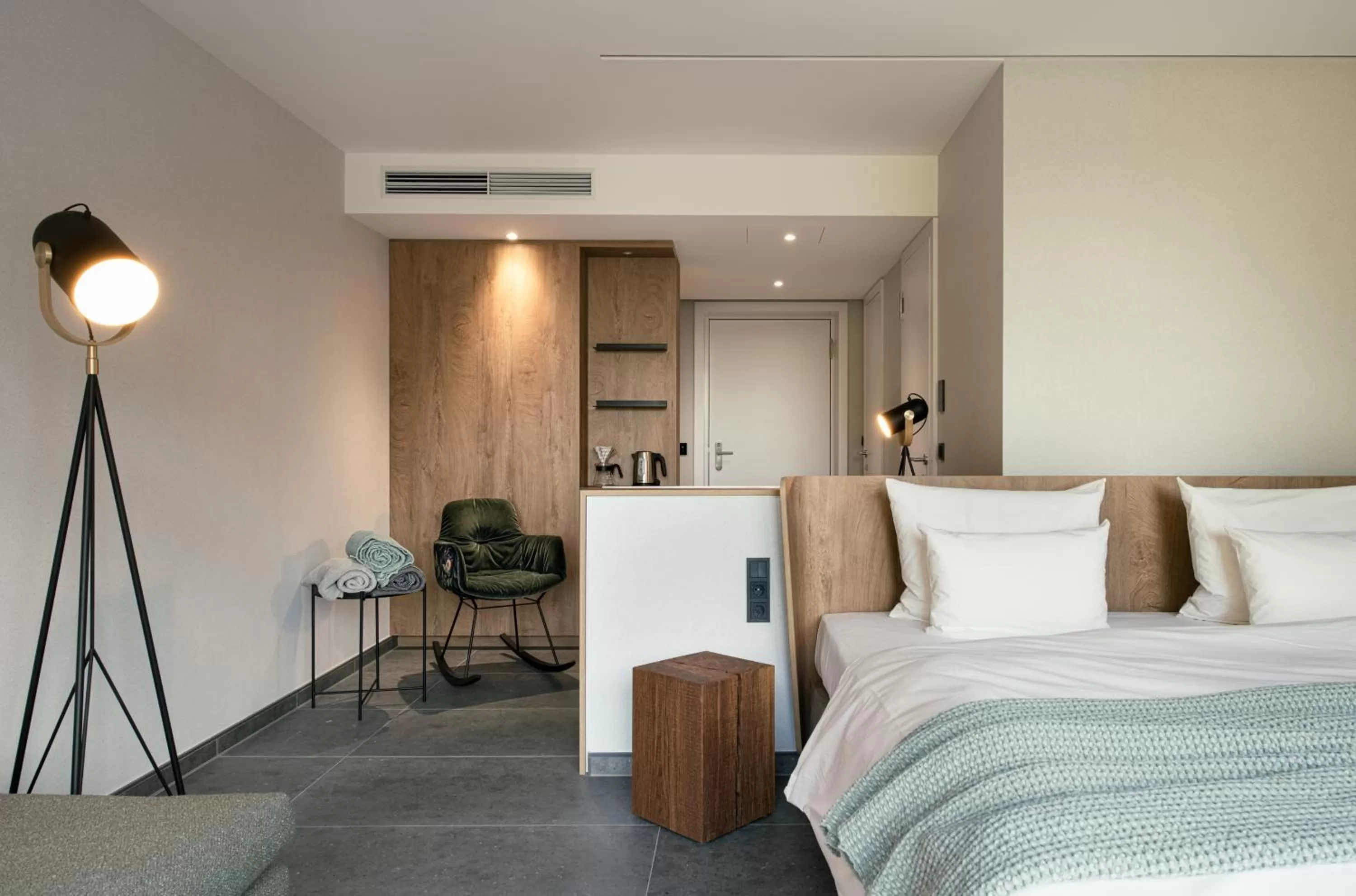 Bed in Hotel VierJahreszeiten am Seilersee