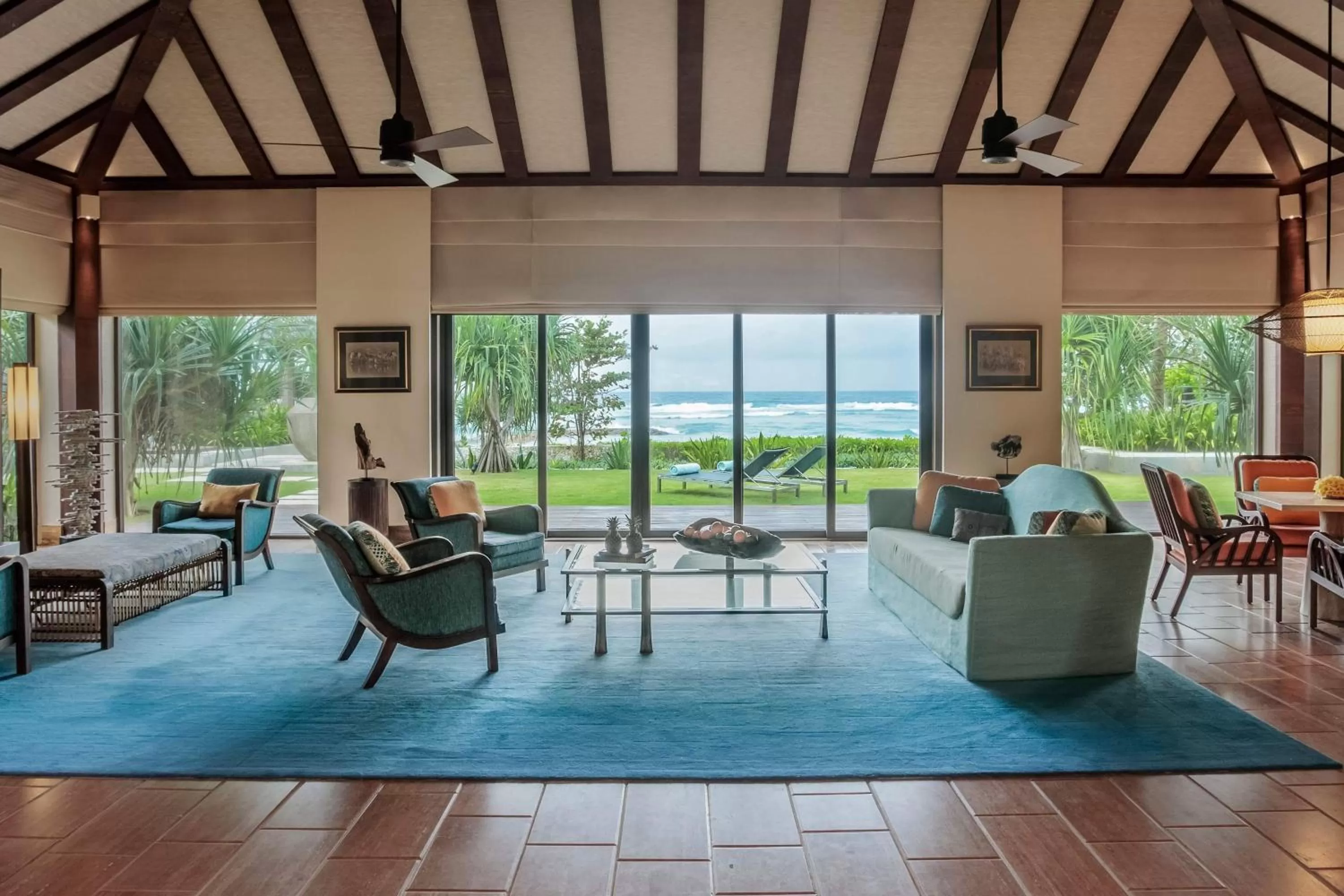 Living room in The Ritz-Carlton Bali
