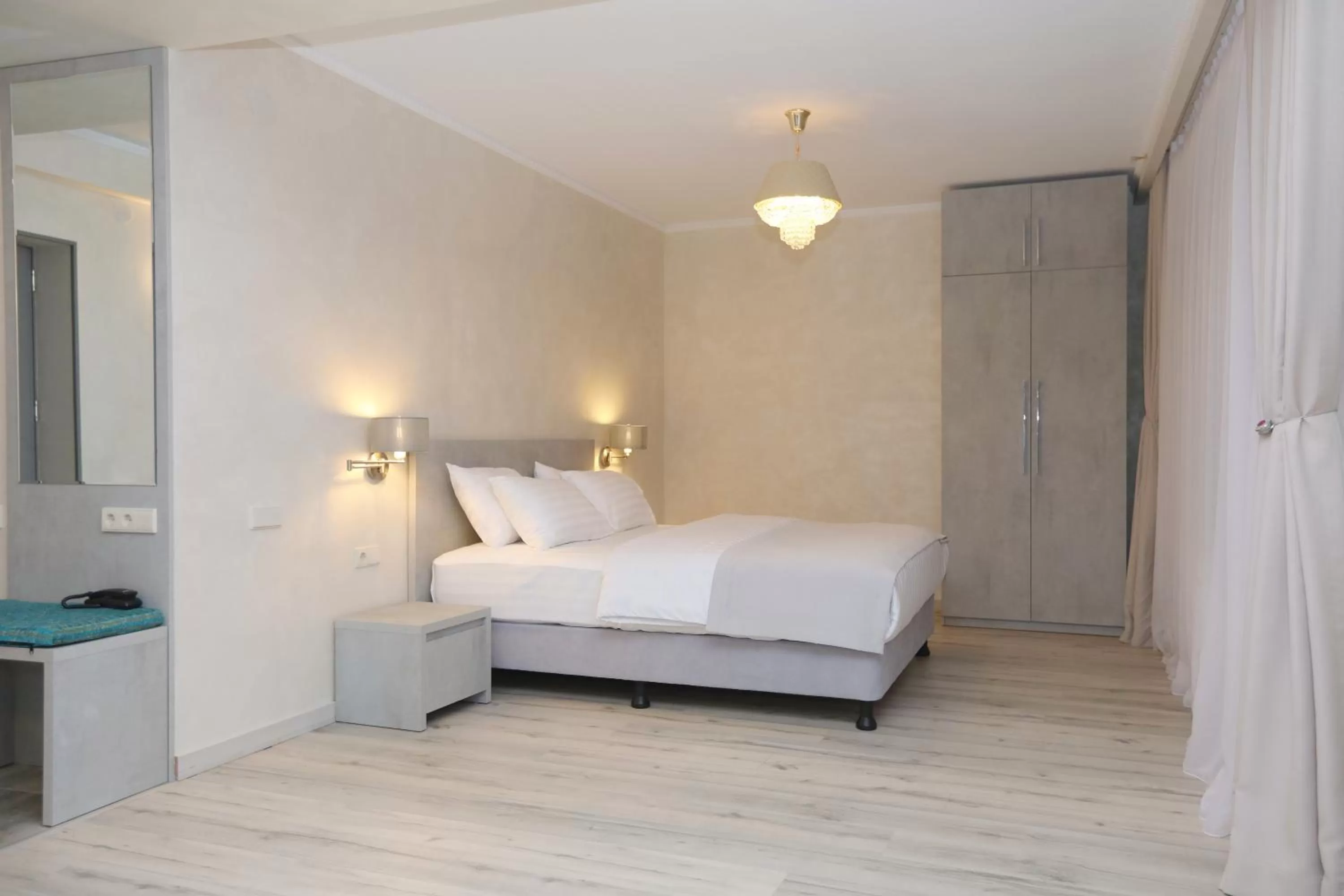 Bedroom, Bed in Sunset Terrace Mestia