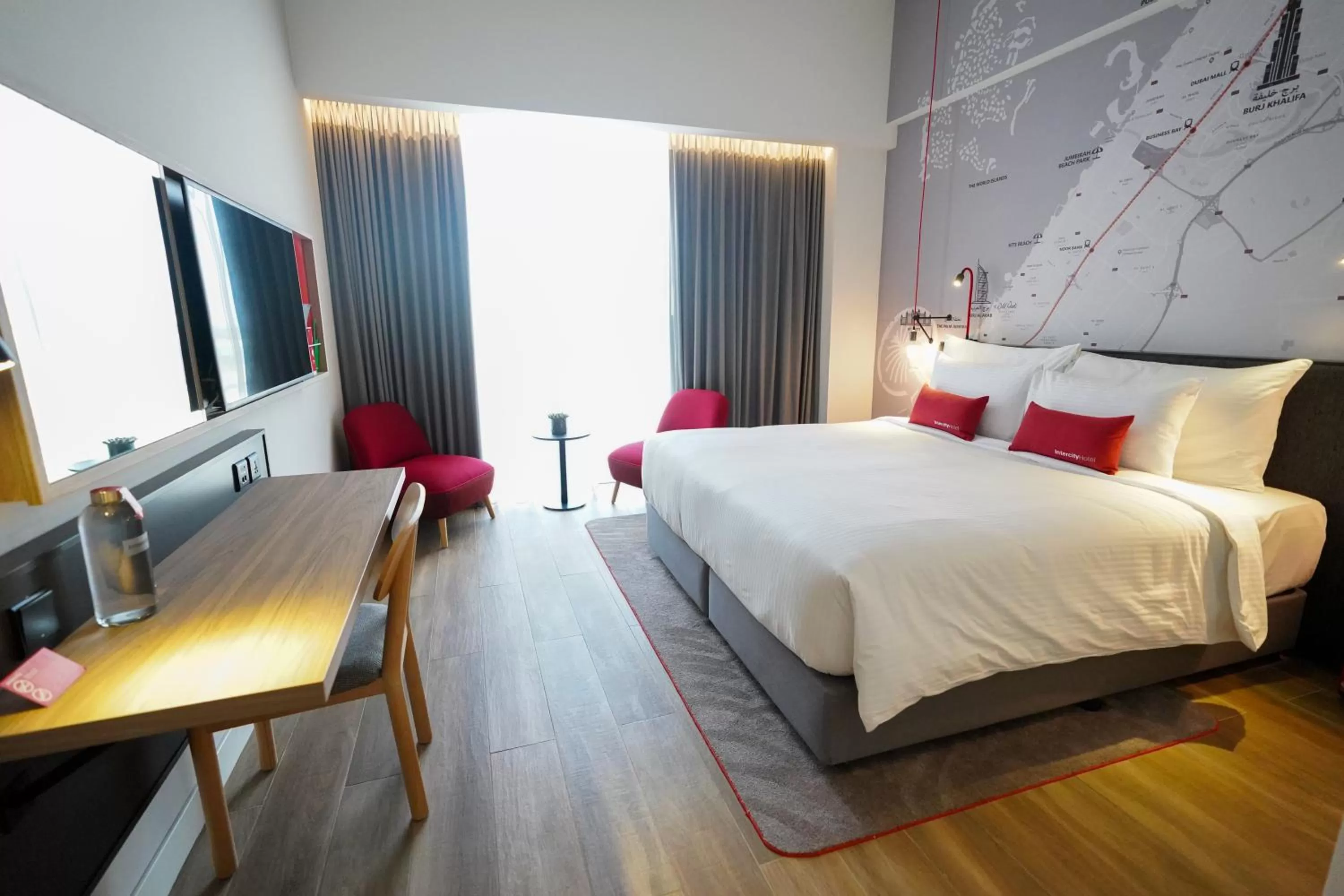 Bedroom, Bed in IntercityHotel Dubai Jaddaf Waterfront