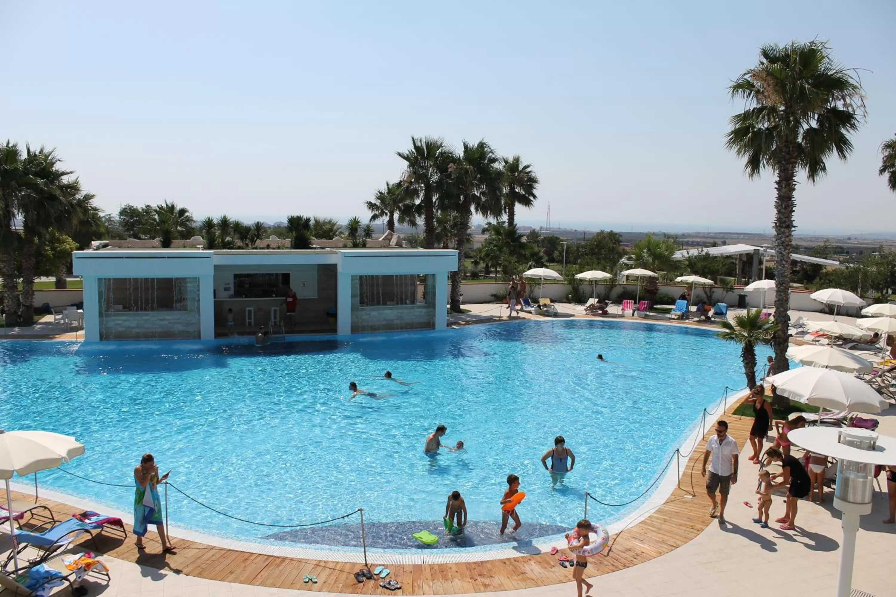 Swimming pool in Regiohotel Manfredi
