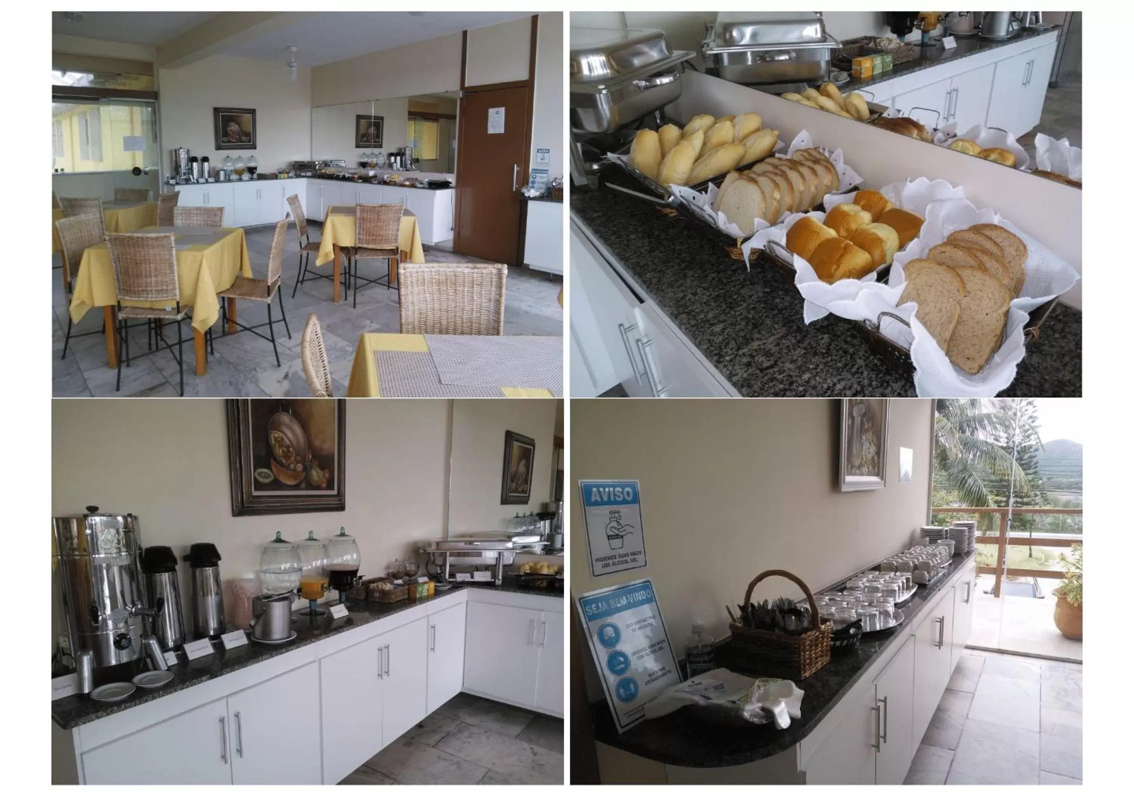 Breakfast in Pousada Porto Canal