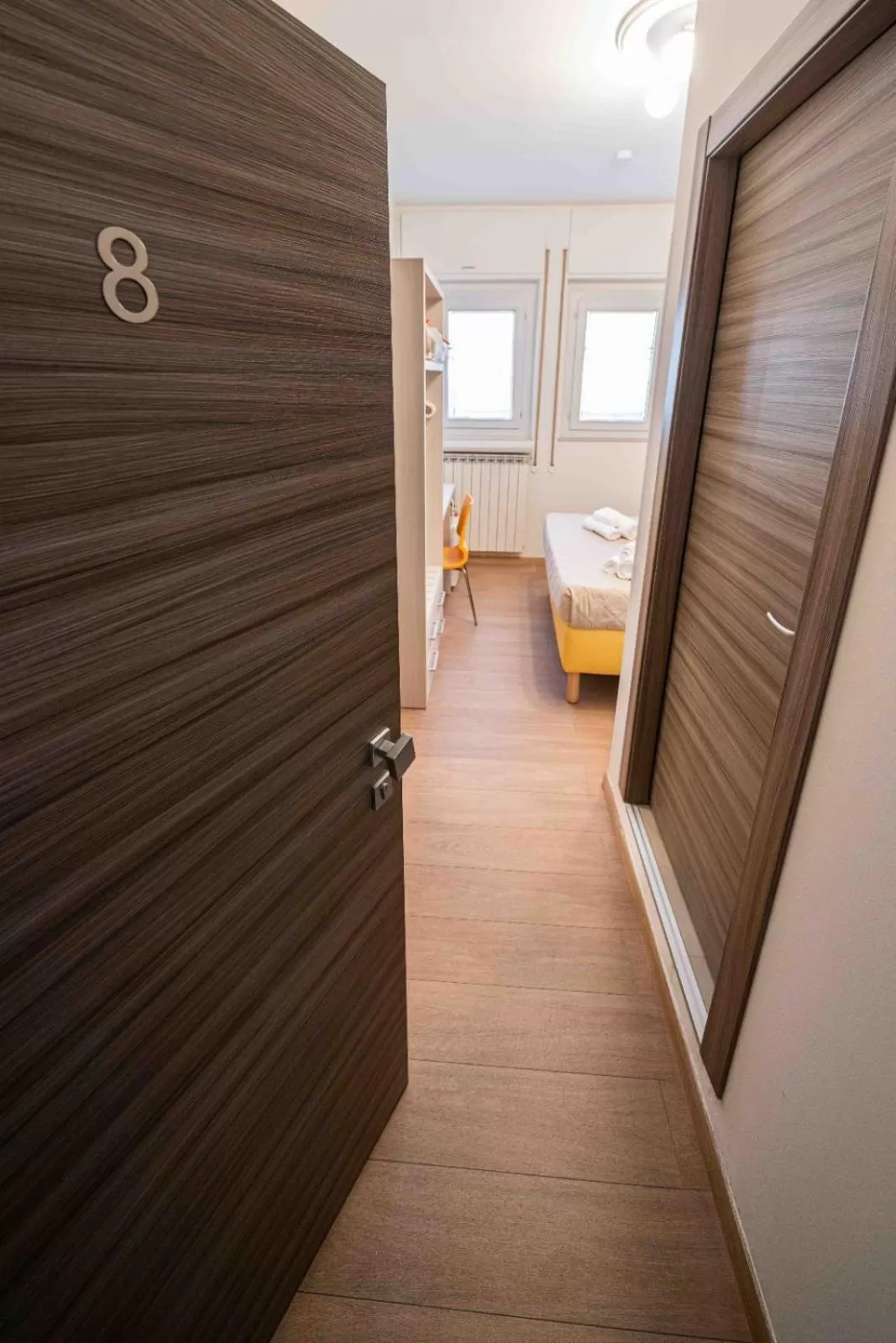 Bed in Hotel Cairoli