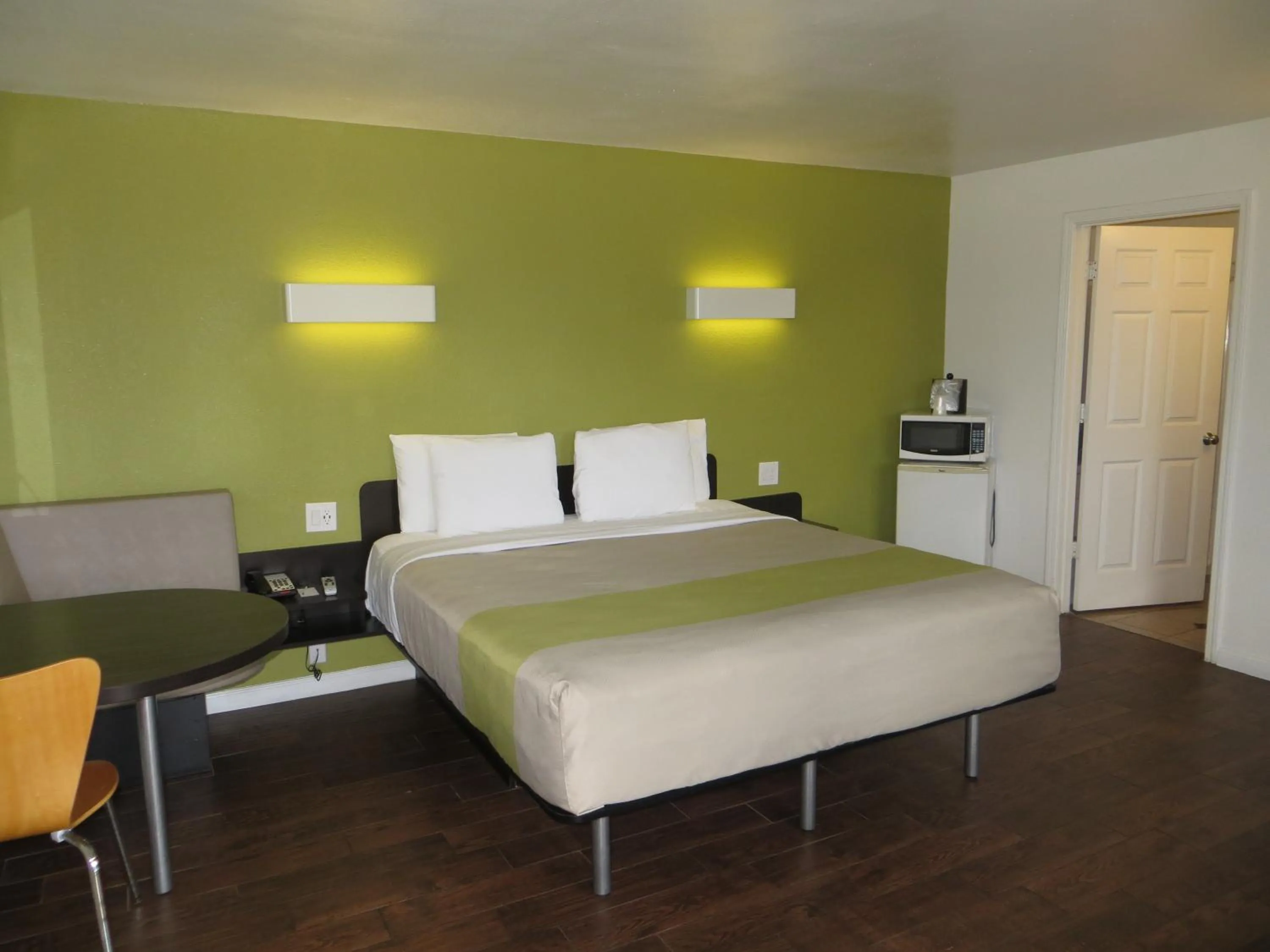 Bed in Motel 6 - Downtown Monterey