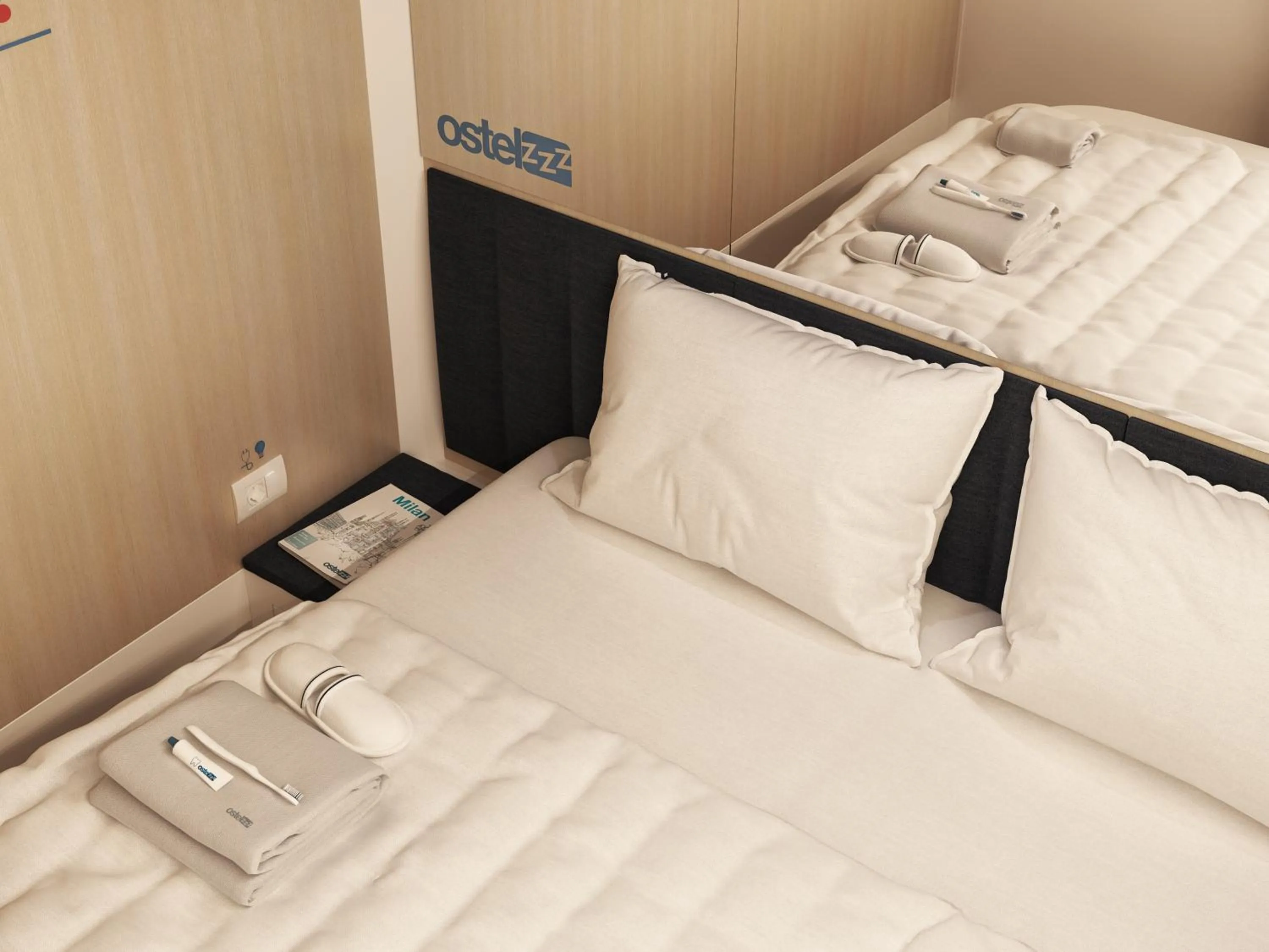 Bed in Ostelzzz Milano