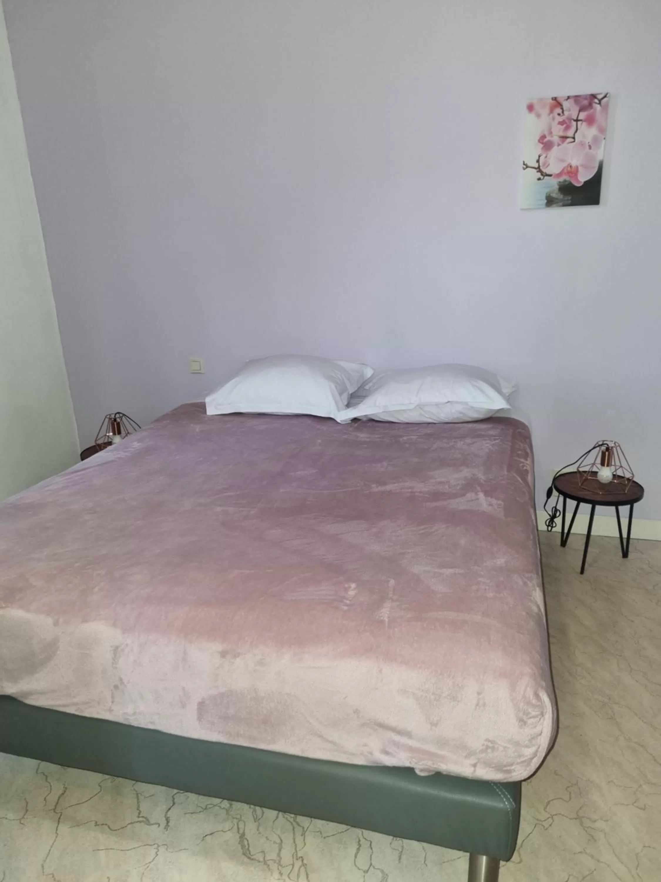 Bed in Hotel Café de la Gare