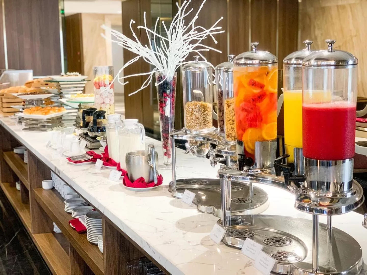 Buffet breakfast in Paddington Hotel Halong Bayview