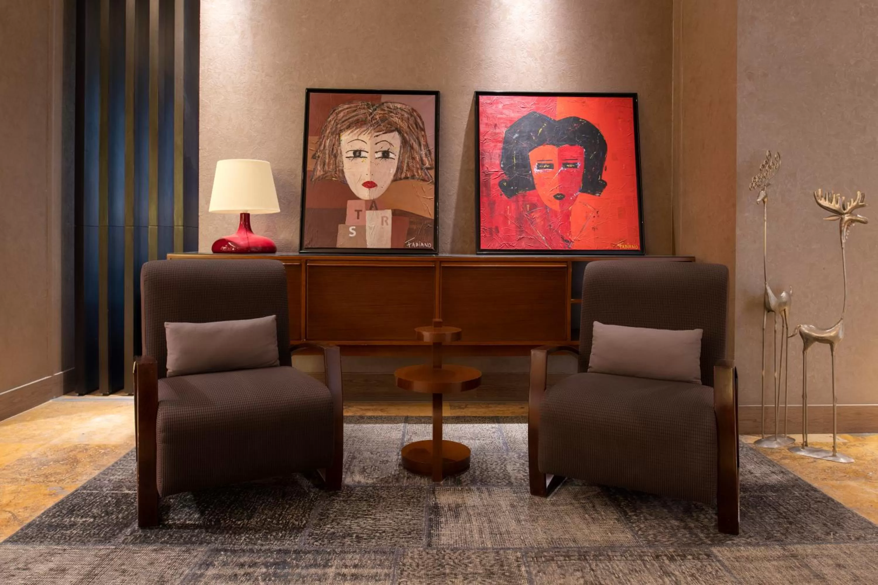 Lounge or bar in Bristoria Hotel Erbil