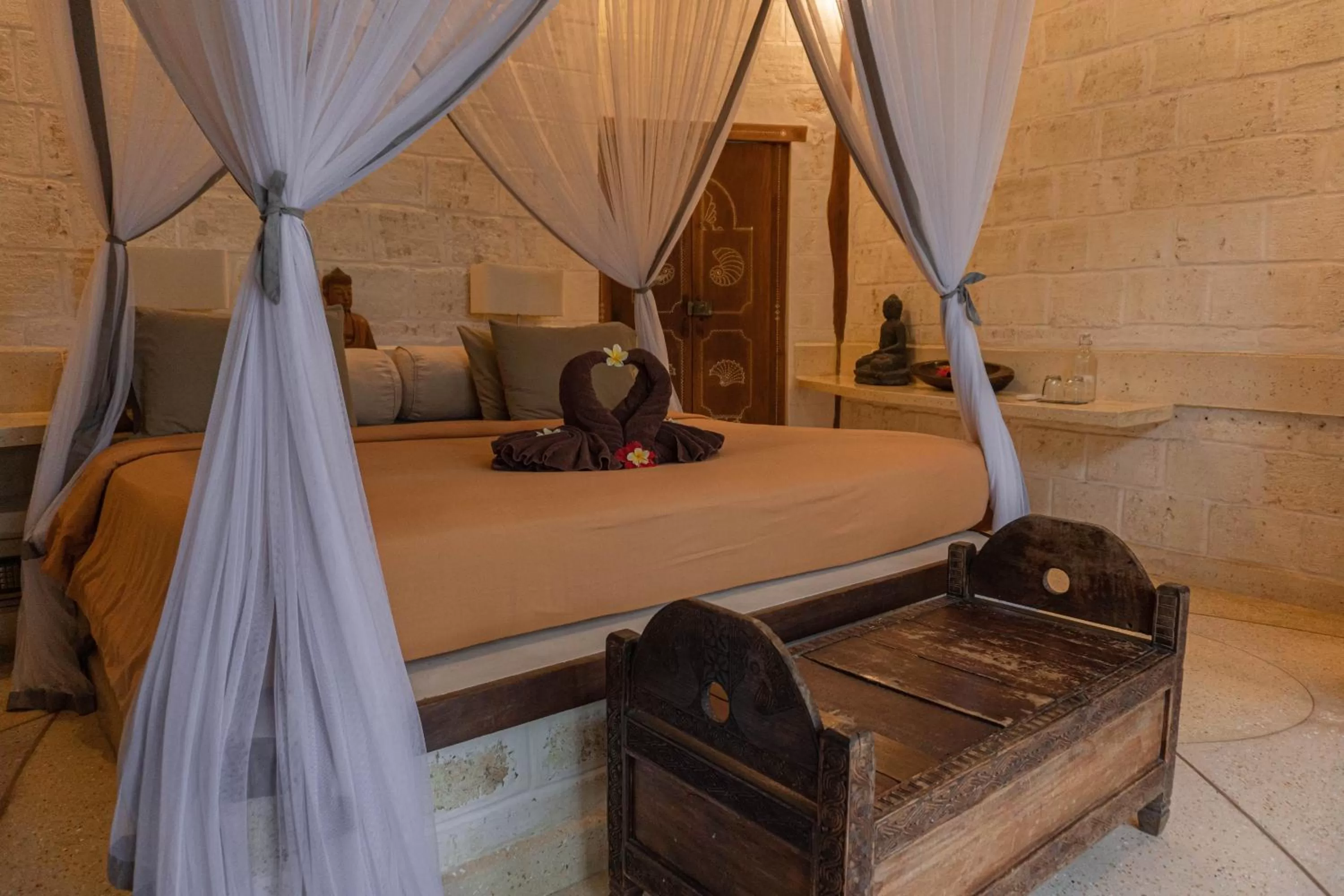 Bedroom, Bed in La Joya Balangan Resort