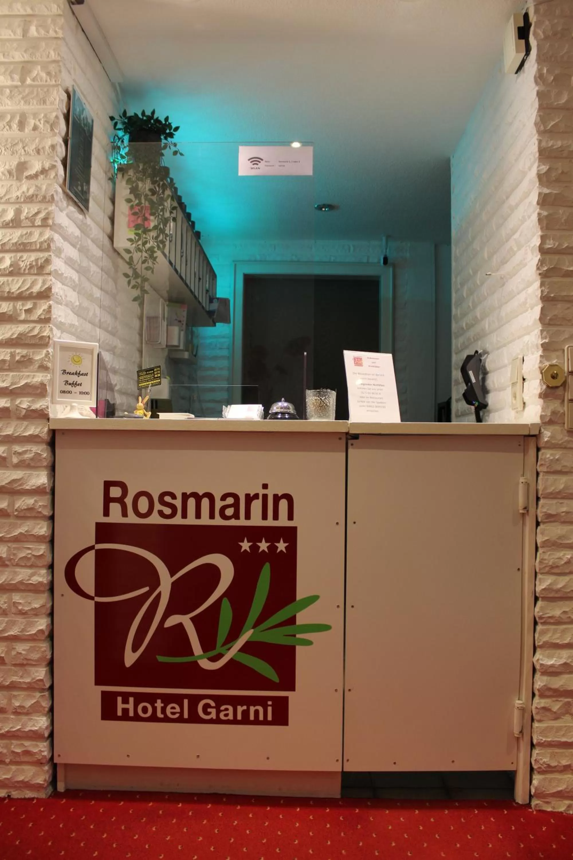 Lobby or reception in Hotel Rosmarin