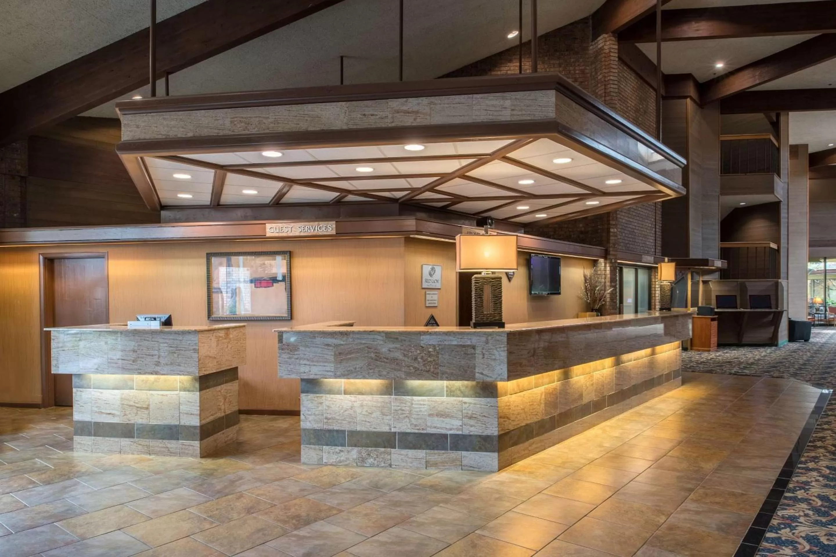 Lobby or reception in Red Lion Hotel Pasco Airport & Conference Center