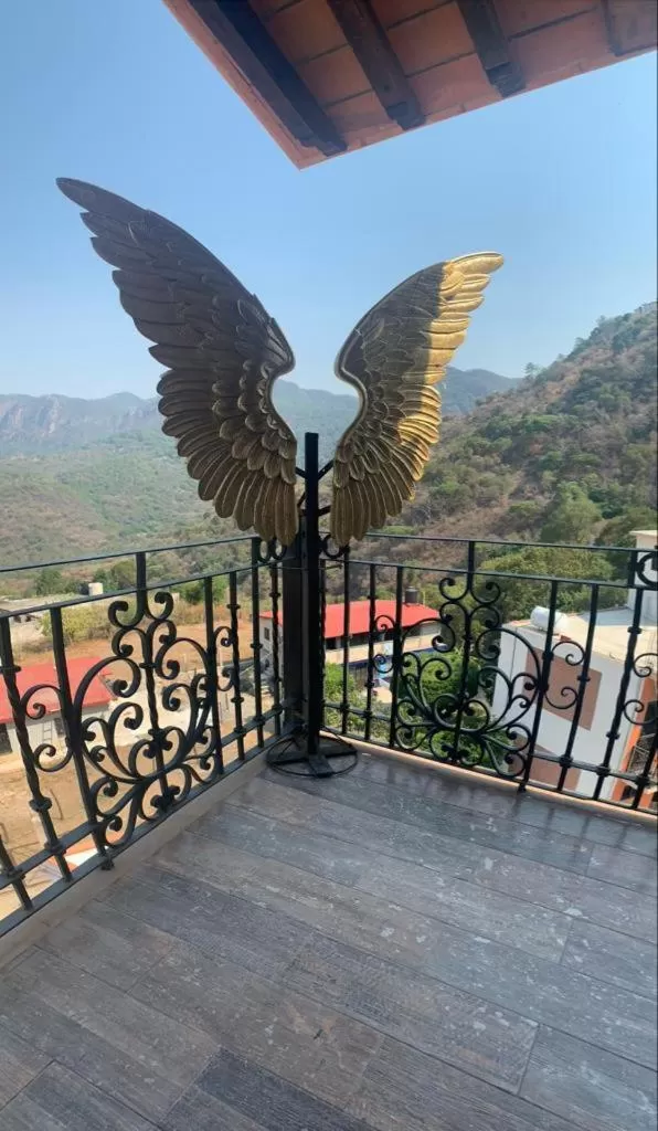 Balcony/Terrace in Hotel & Balneario Los Angeles