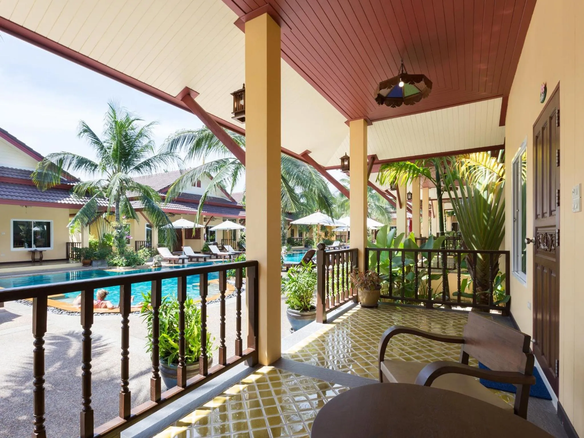 Balcony/Terrace in Le Piman Resort
