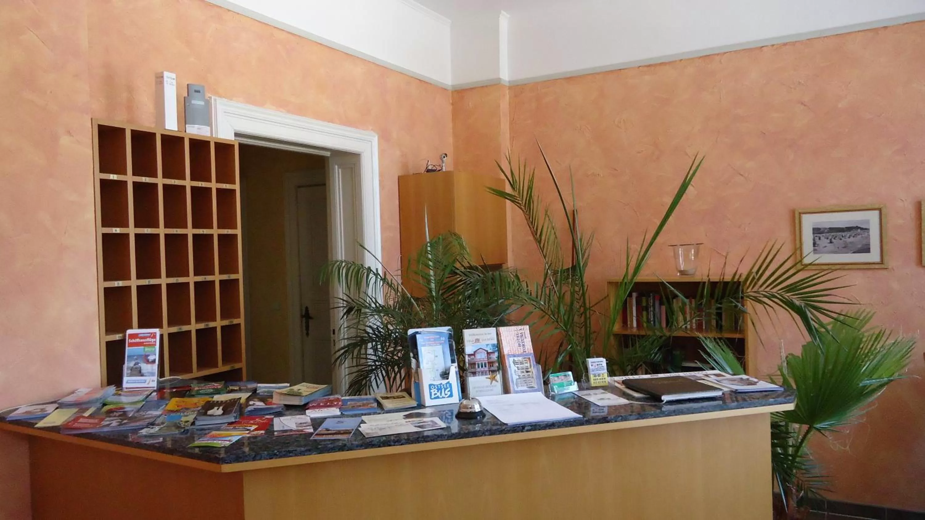 Lobby or reception in Hotel Fortuna