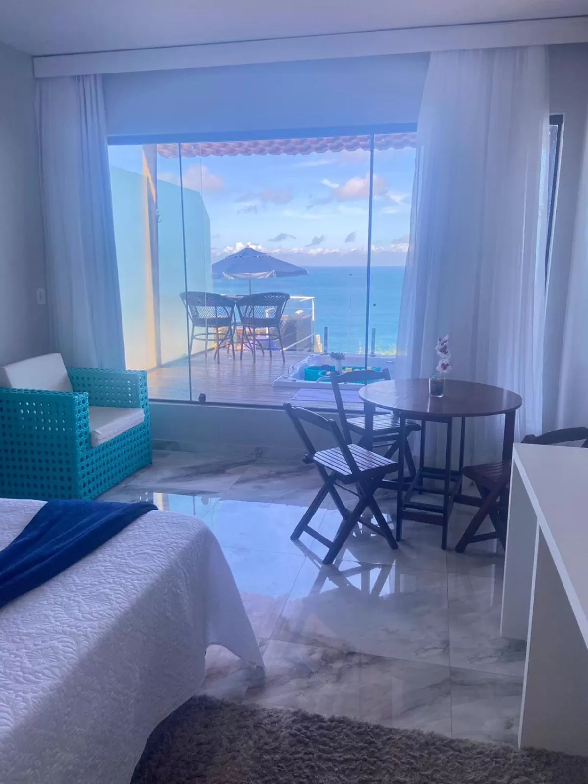 Family Room with Bath in Pousada e Restaurante Vista Turquesa