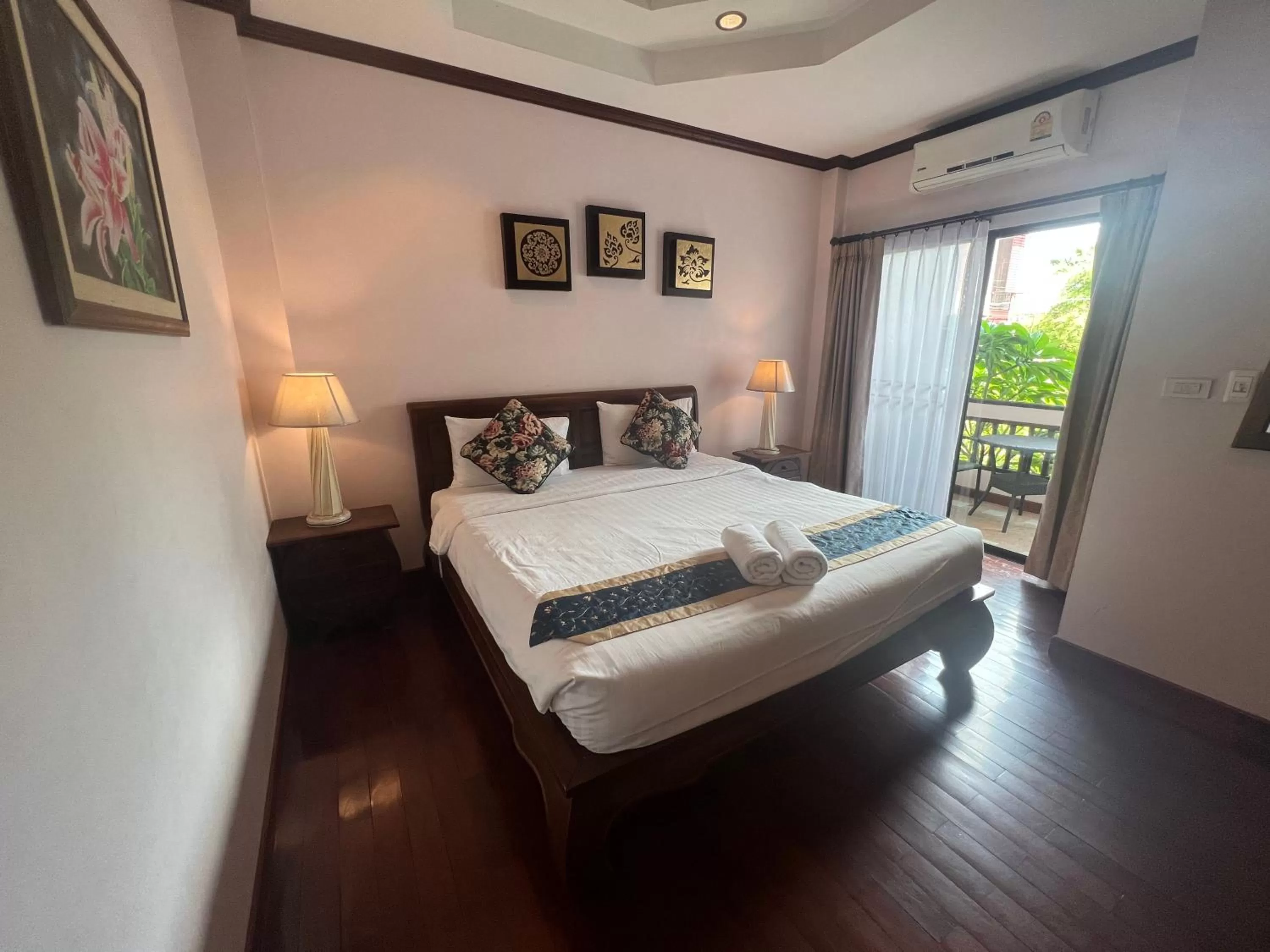 Bed in Pha Thai House