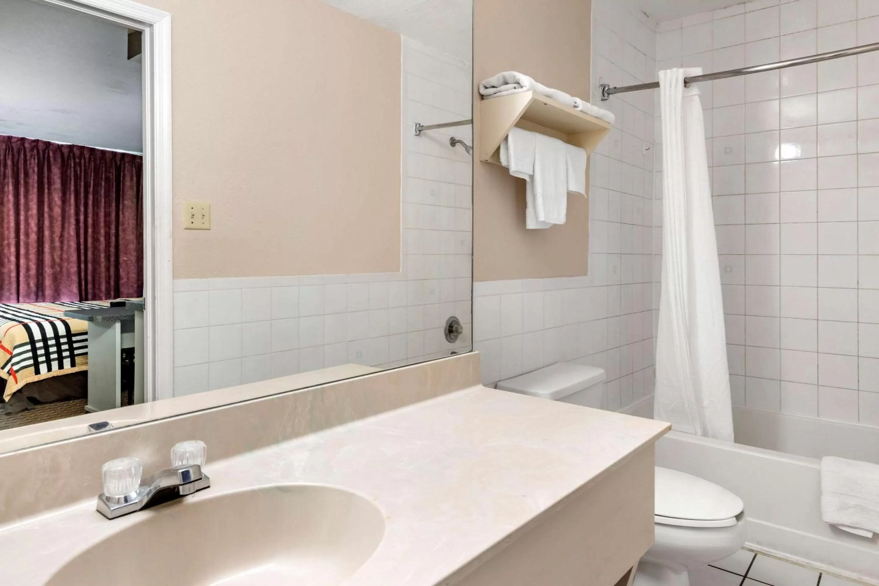 Bathroom in Rodeway Inn New Port Richey