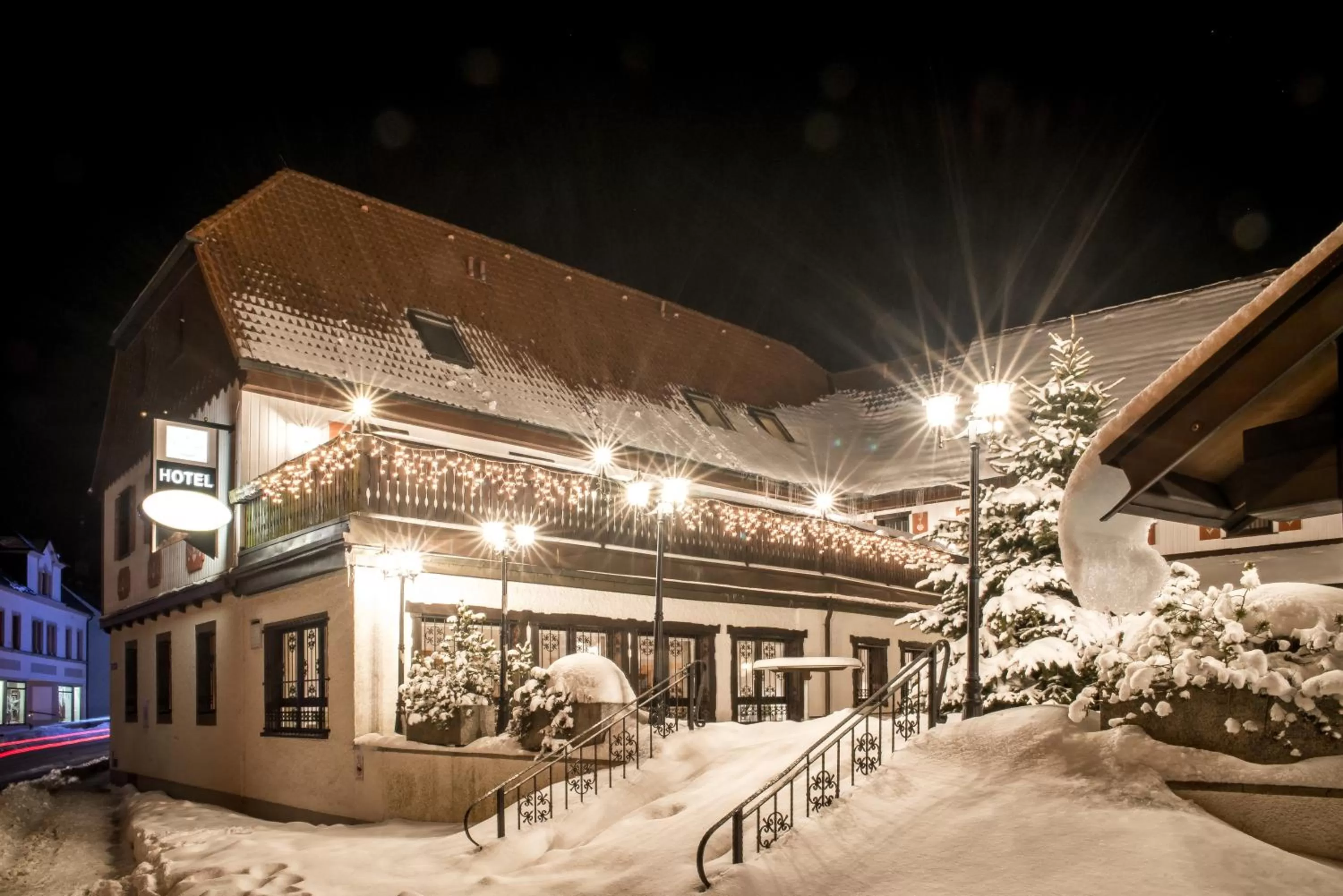 Property building in Hotel Frauensteiner Hof