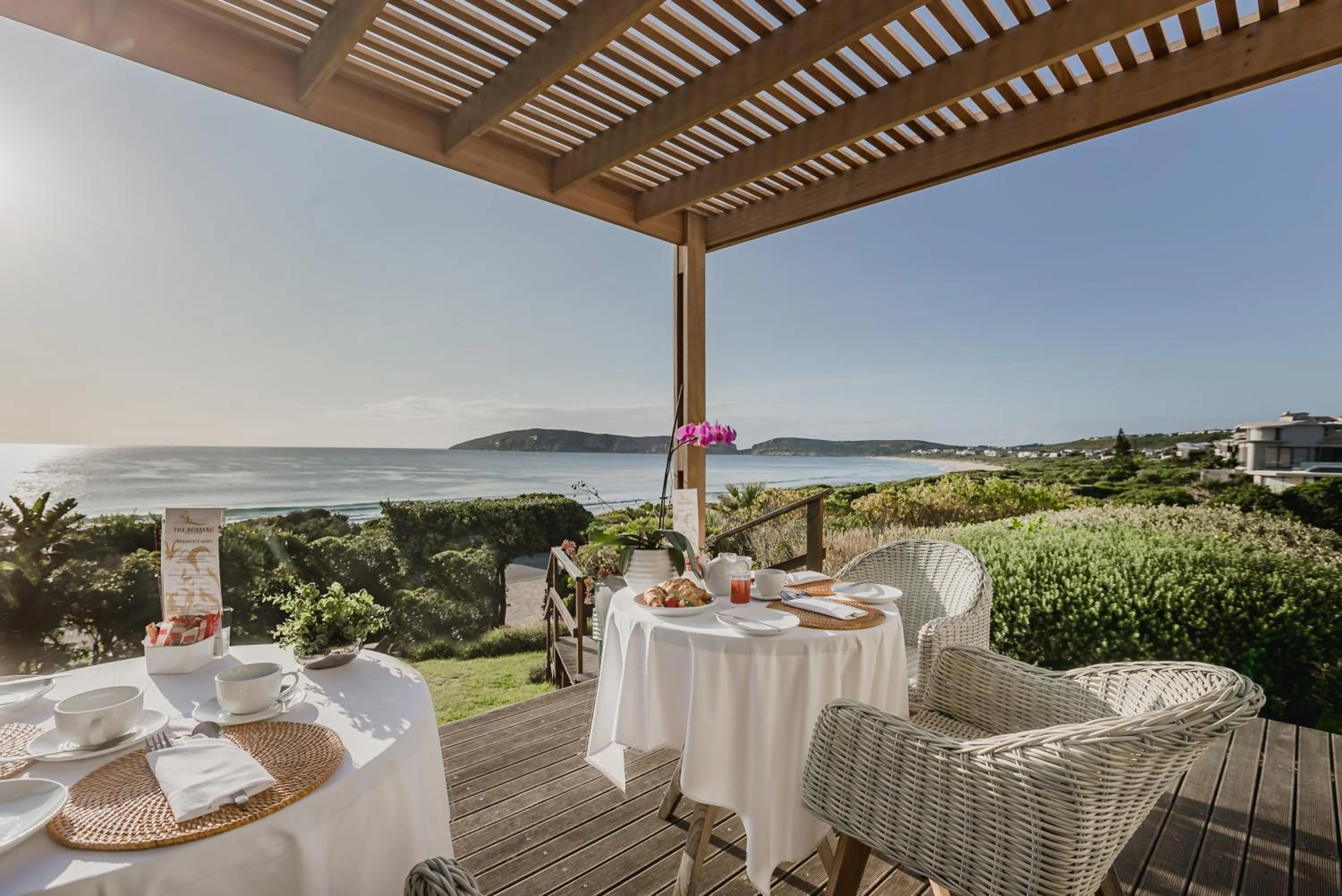Patio in The Robberg Beach Lodge - Lion Roars Hotels & Lodges