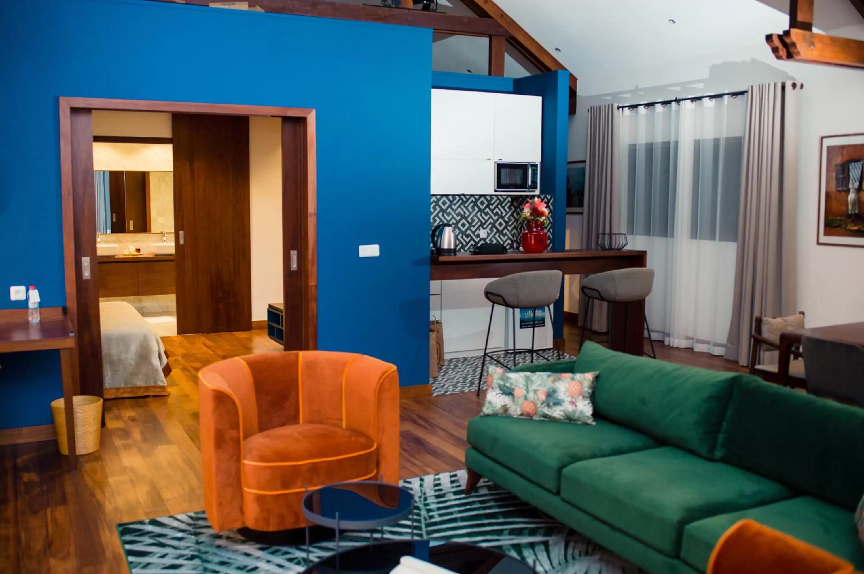 Living room, Seating Area in La Varangue