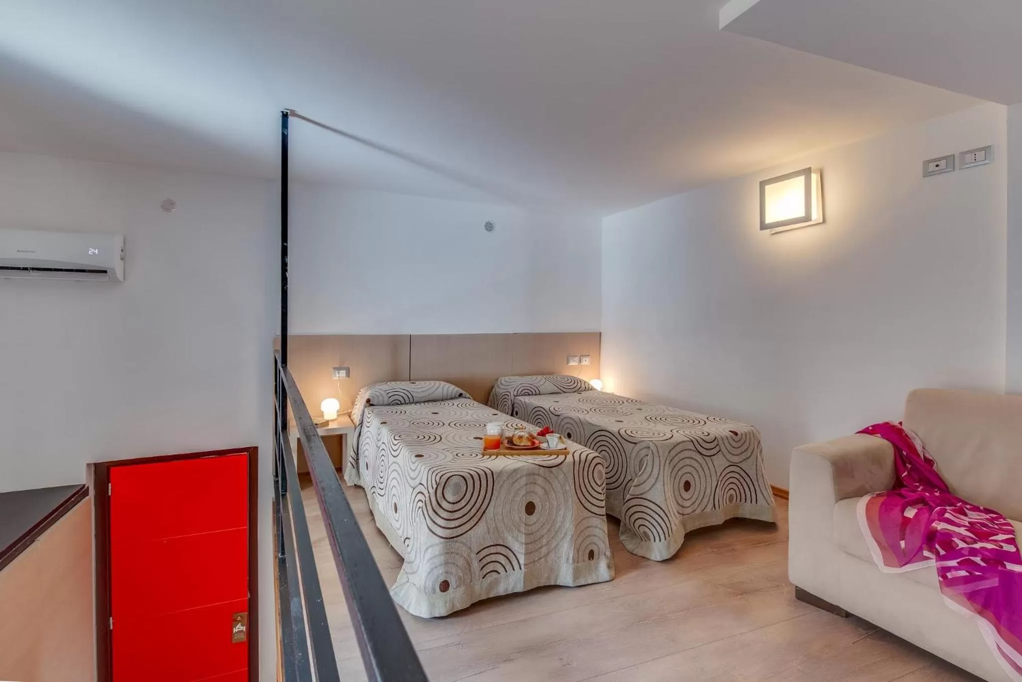 Bed in Locanda Al Moro Hotel