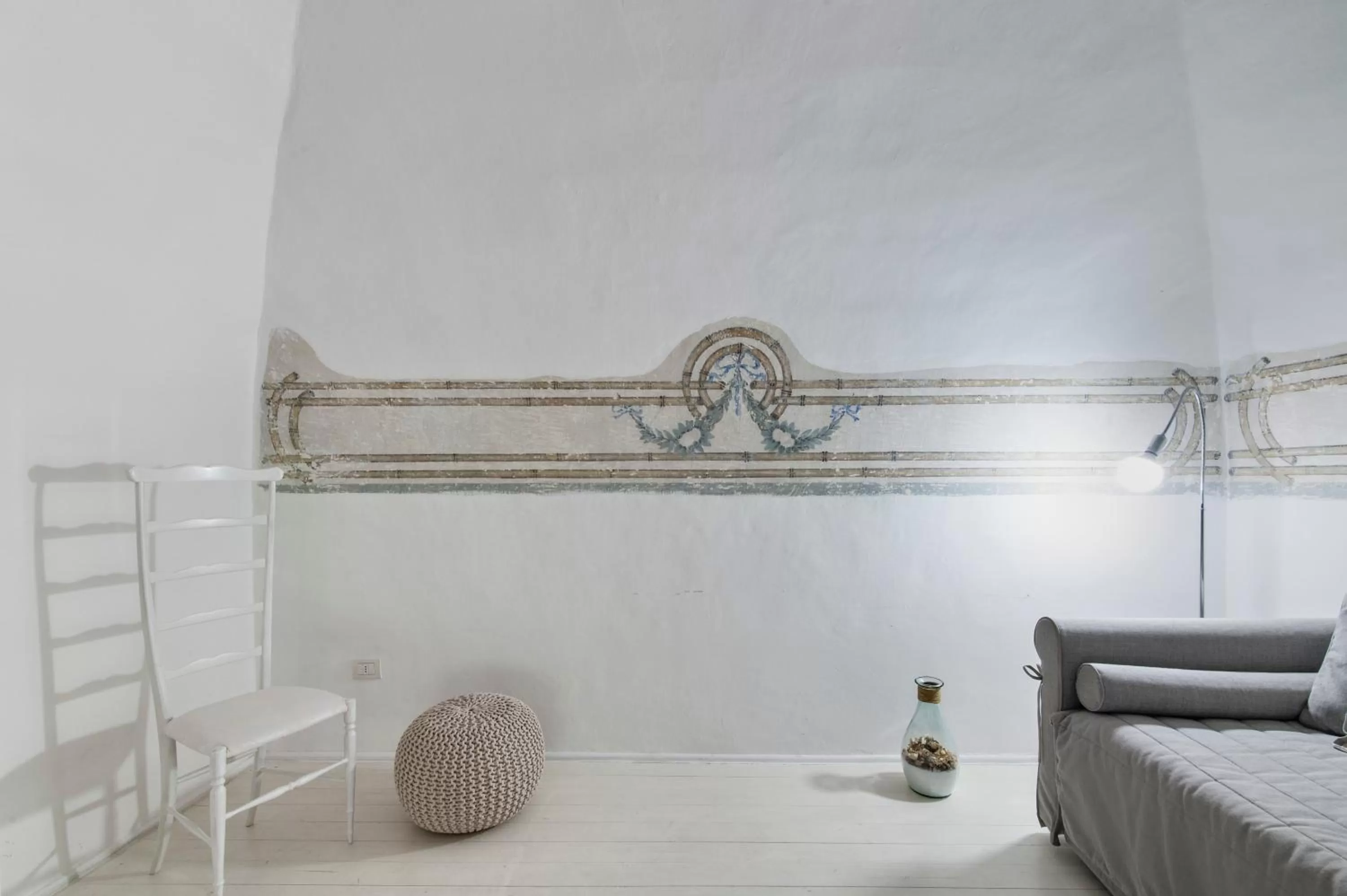 Living room, Bed in Casa di Lo Suites