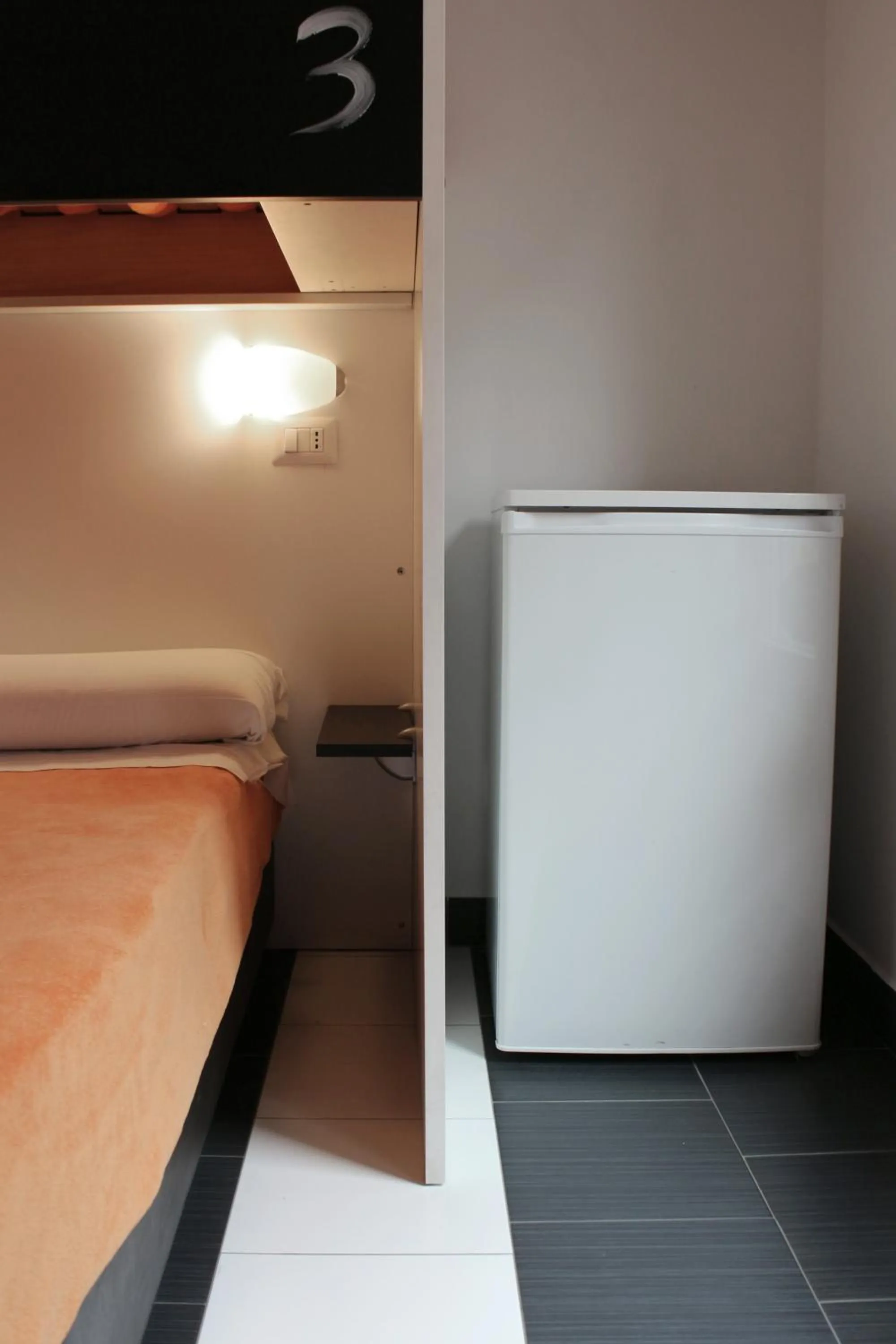 Decorative detail, Bed in NEW GENERATION HOSTEL Milan center