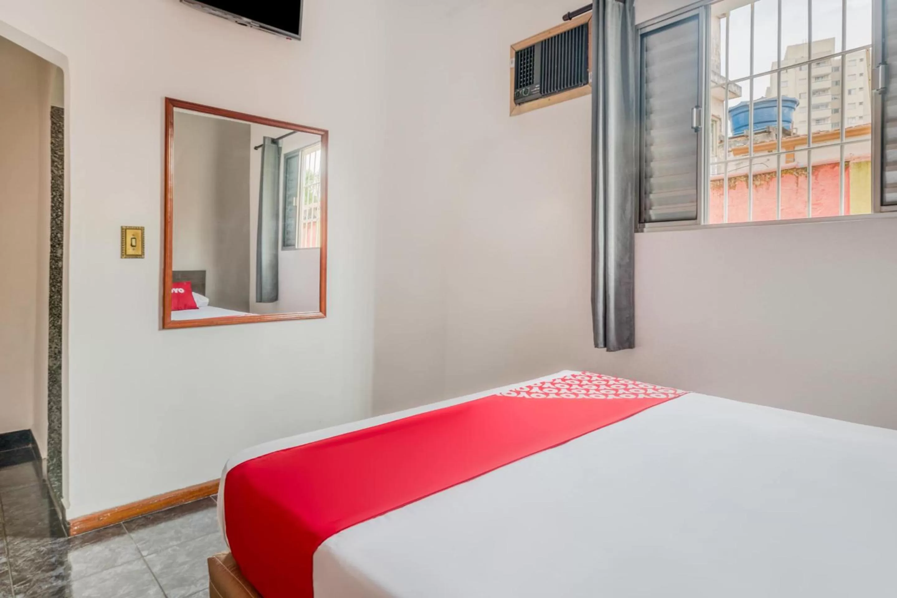 Bedroom, Bed in Hotel Park Leste, São Paulo