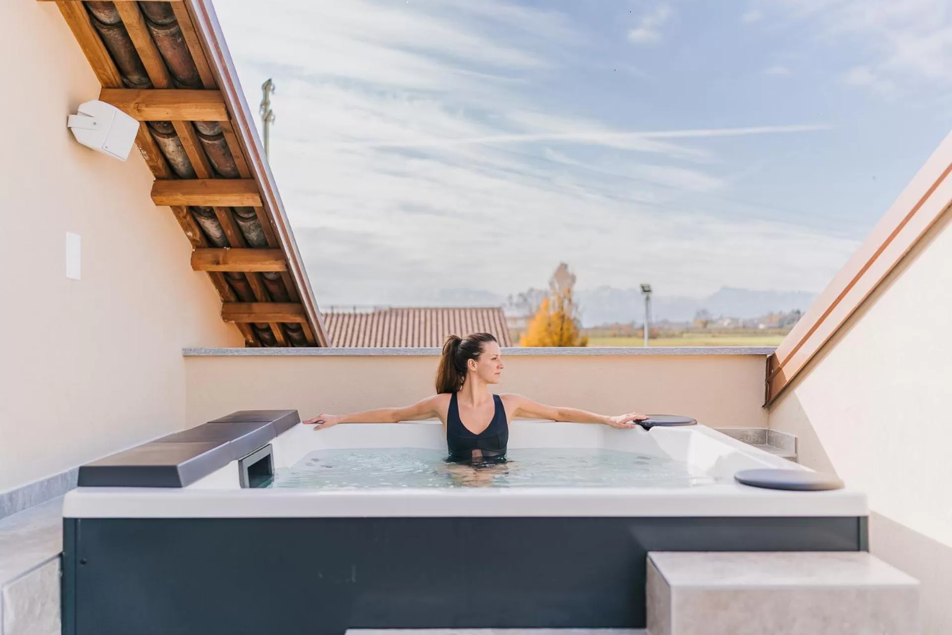 Hot Tub in La Tenuta di Santo Stefano Agri Resort & Spa